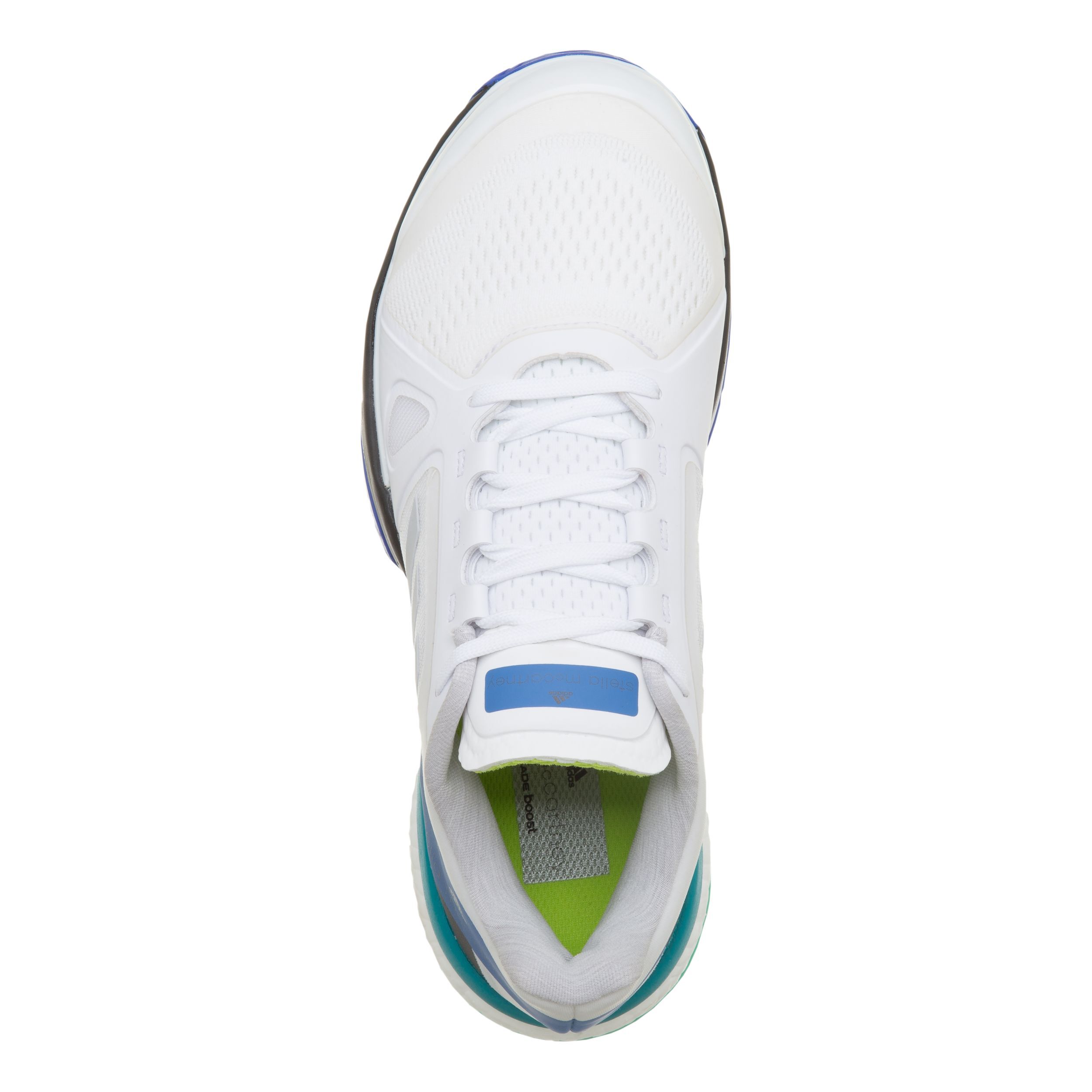 Buy adidas Stella McCartney Barricade Boost All Court Shoe Women White Blue online Tennis Point UK