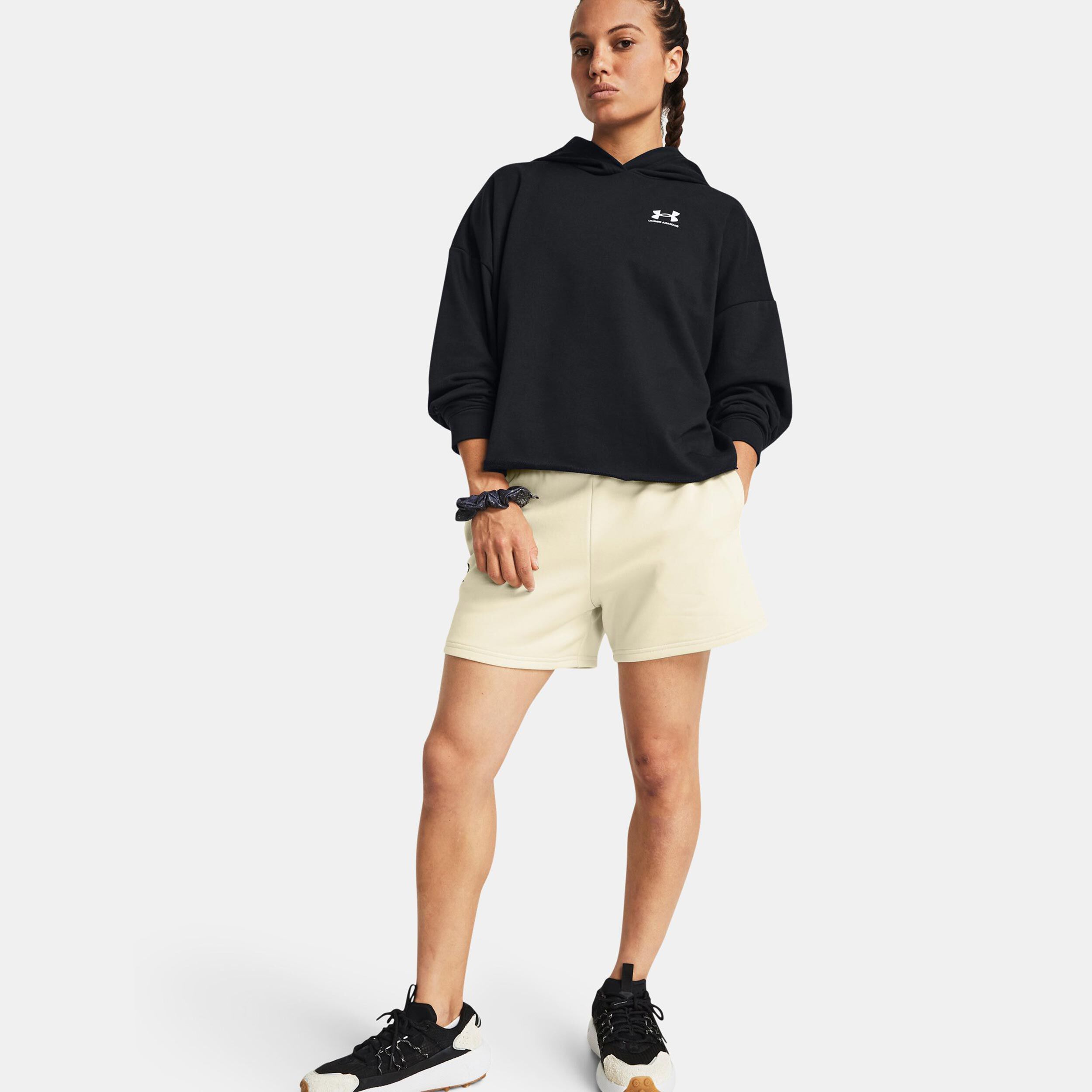 UA Rival Terry OS Hoody Women Black