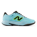 New Balance Clay court shoe New Balance Fresh Foam X CT-Rally V2 Clay court shoe Men-light blue, black