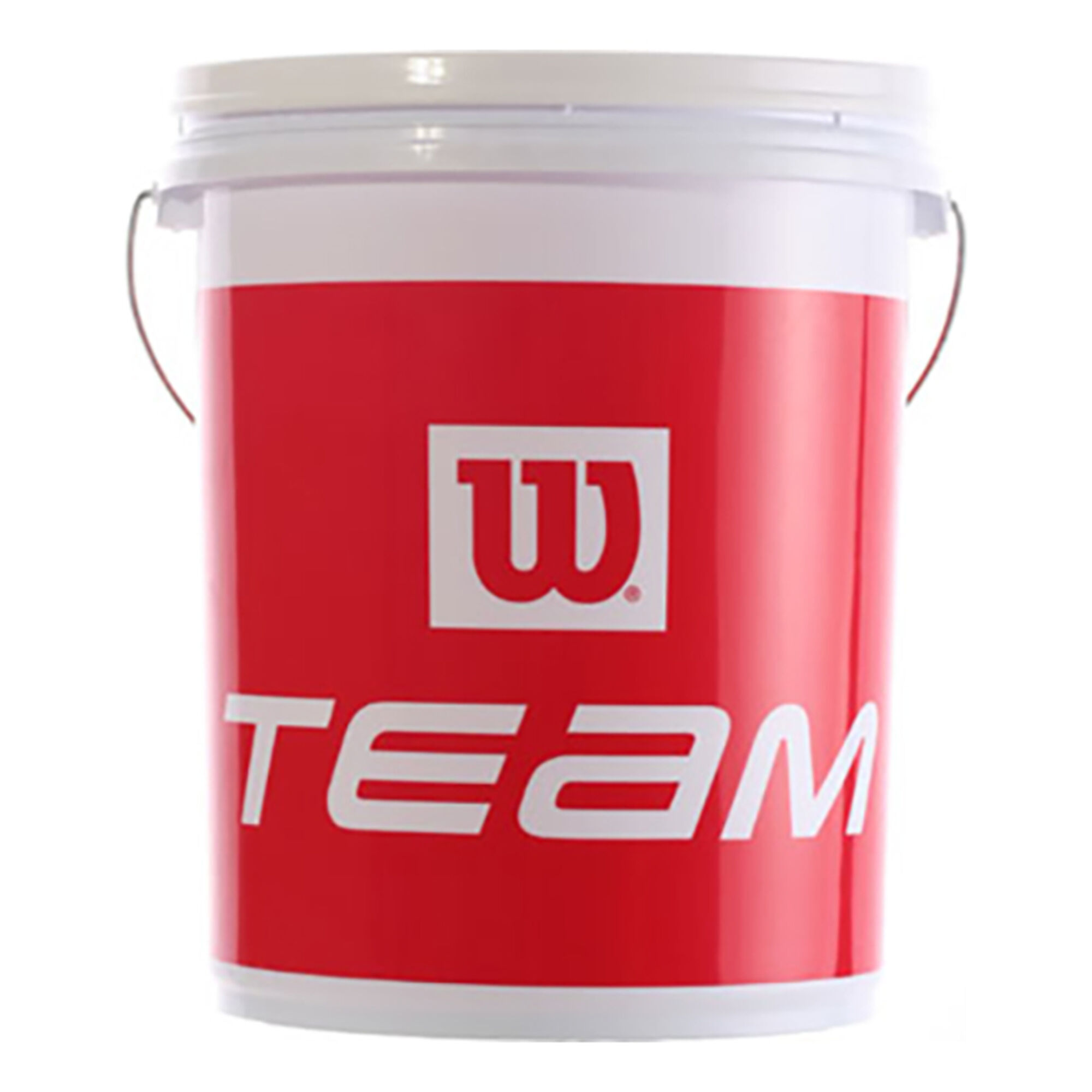 Buy Wilson Ball Bucket Red, White online Tennis Point UK