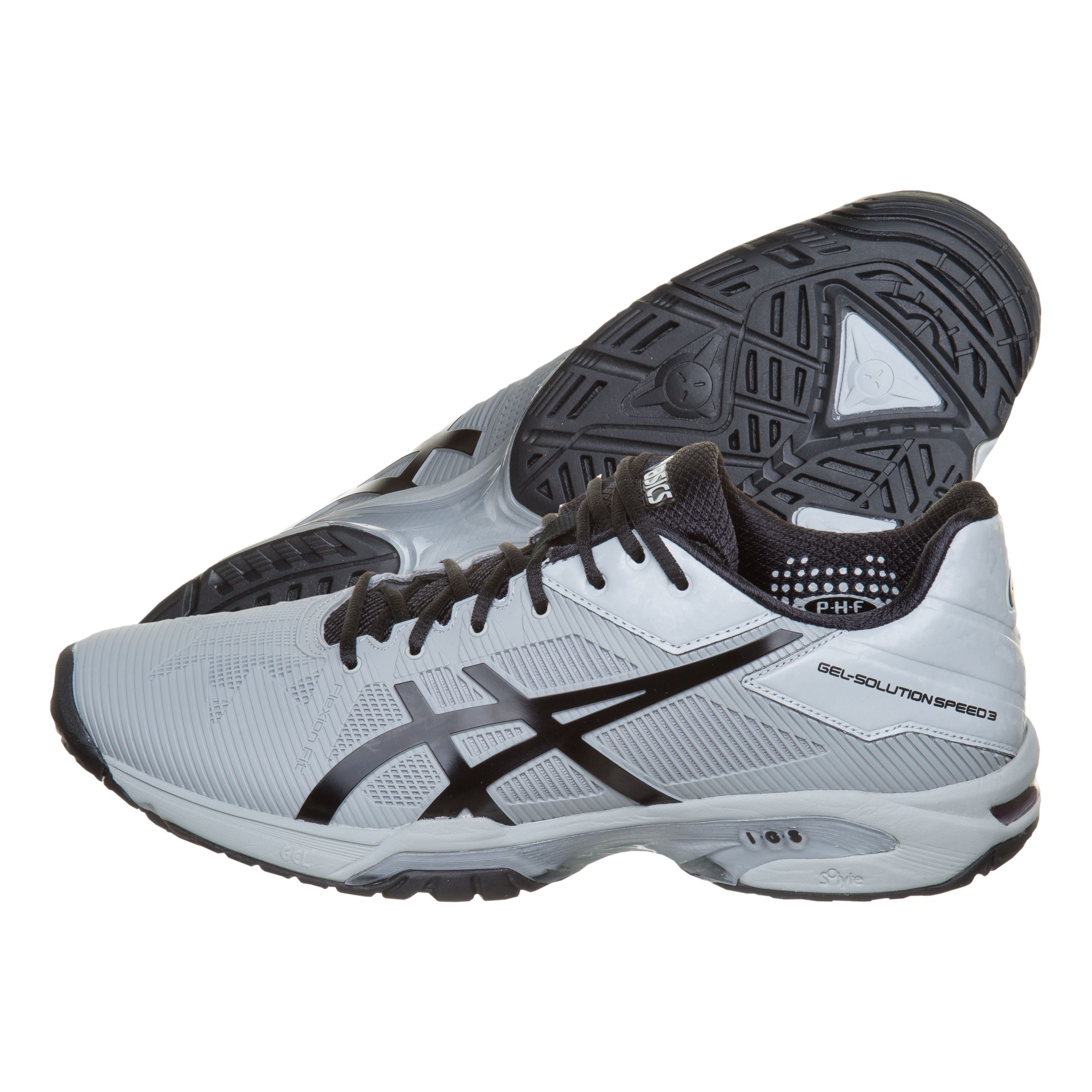Gel Solution Speed 3 All Court Shoe Men Lightgrey Black