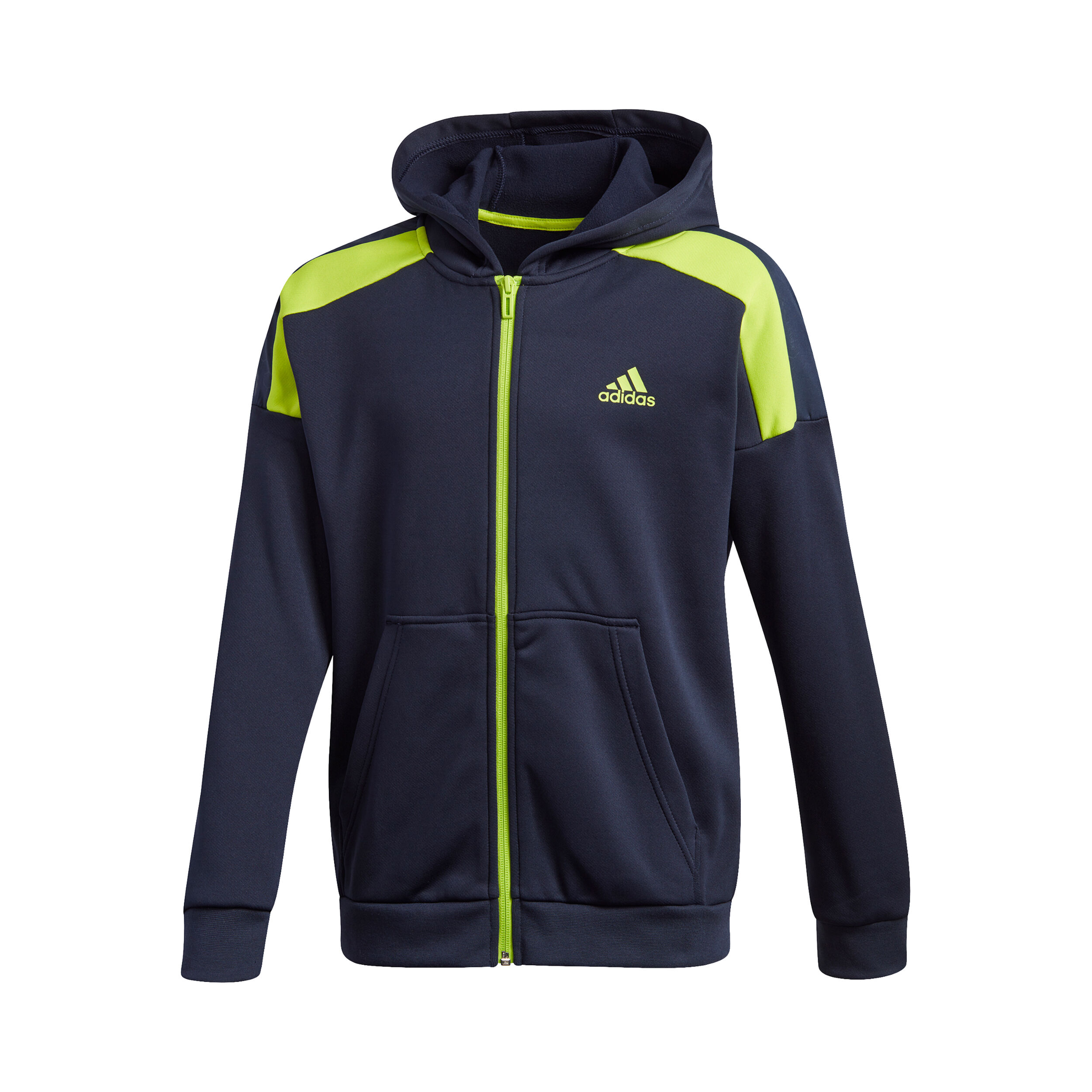 Buy adidas A.Rdy Tech Tracksuit Boys Dark Blue Neon Green online Tennis Point UK