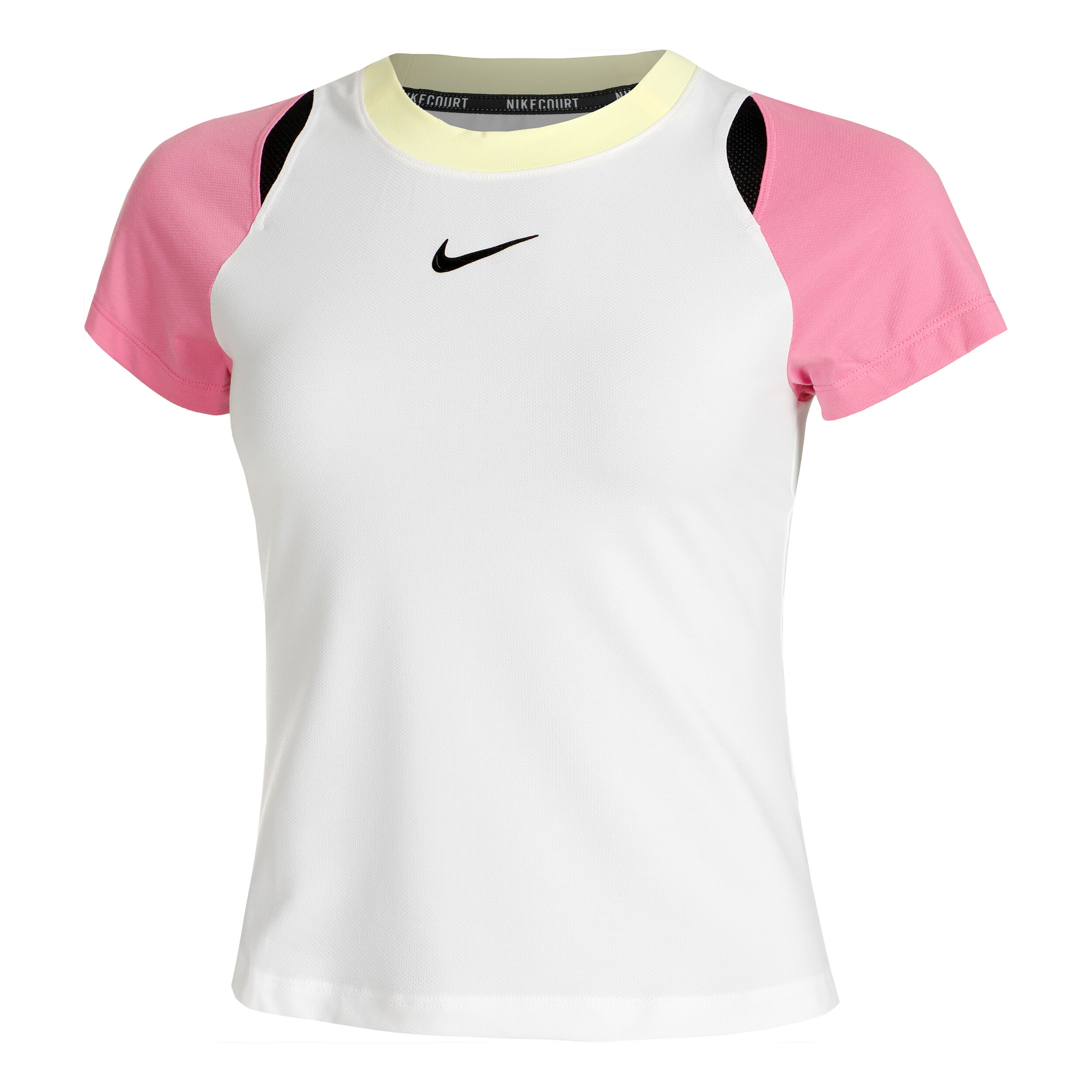 Buy Nike Court Dri Fit Advantage T Shirt Women White Pink online Tennis Point UK