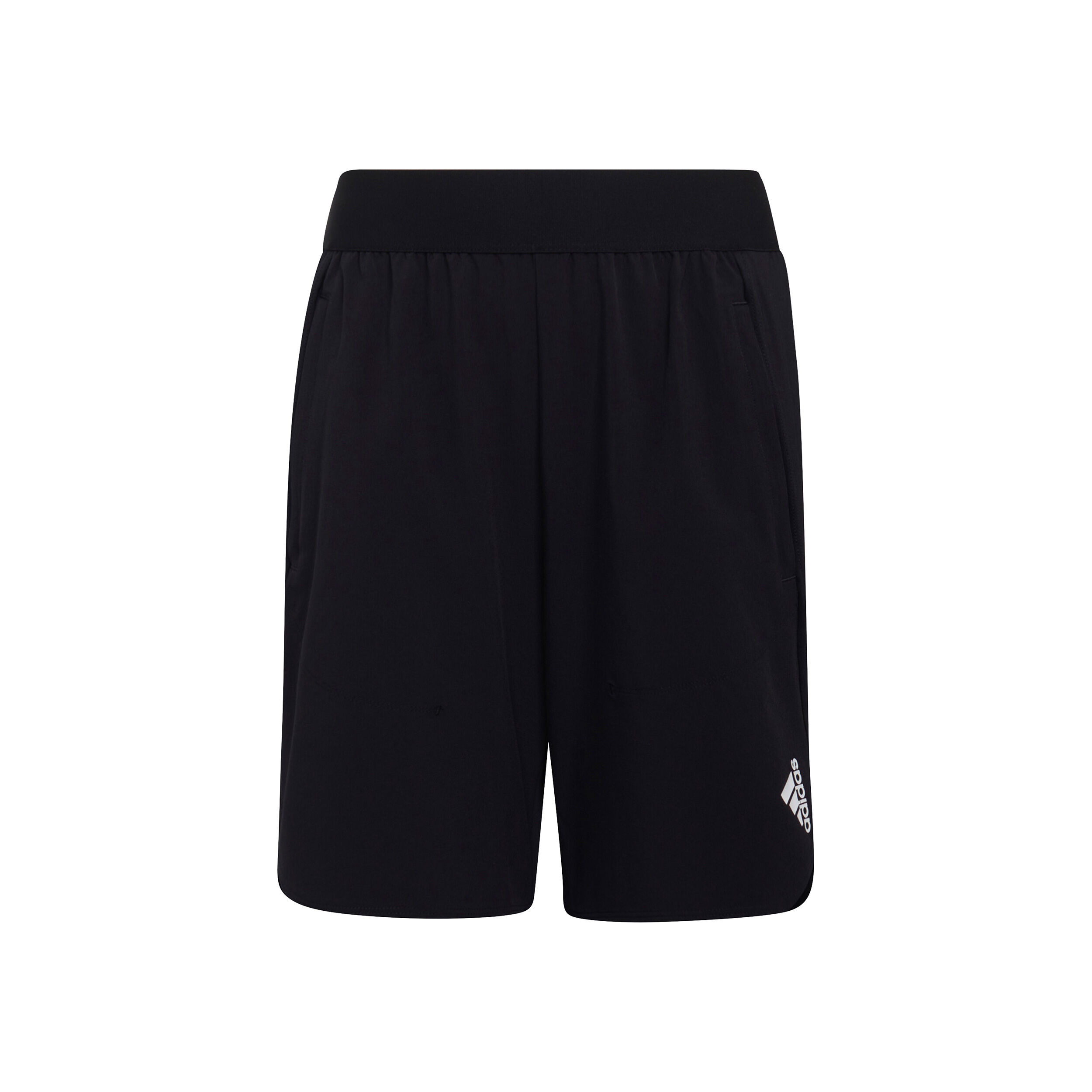 Boys black adidas shorts top