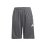 Essentials 3Stripes Shorts Kids-Dark Grey