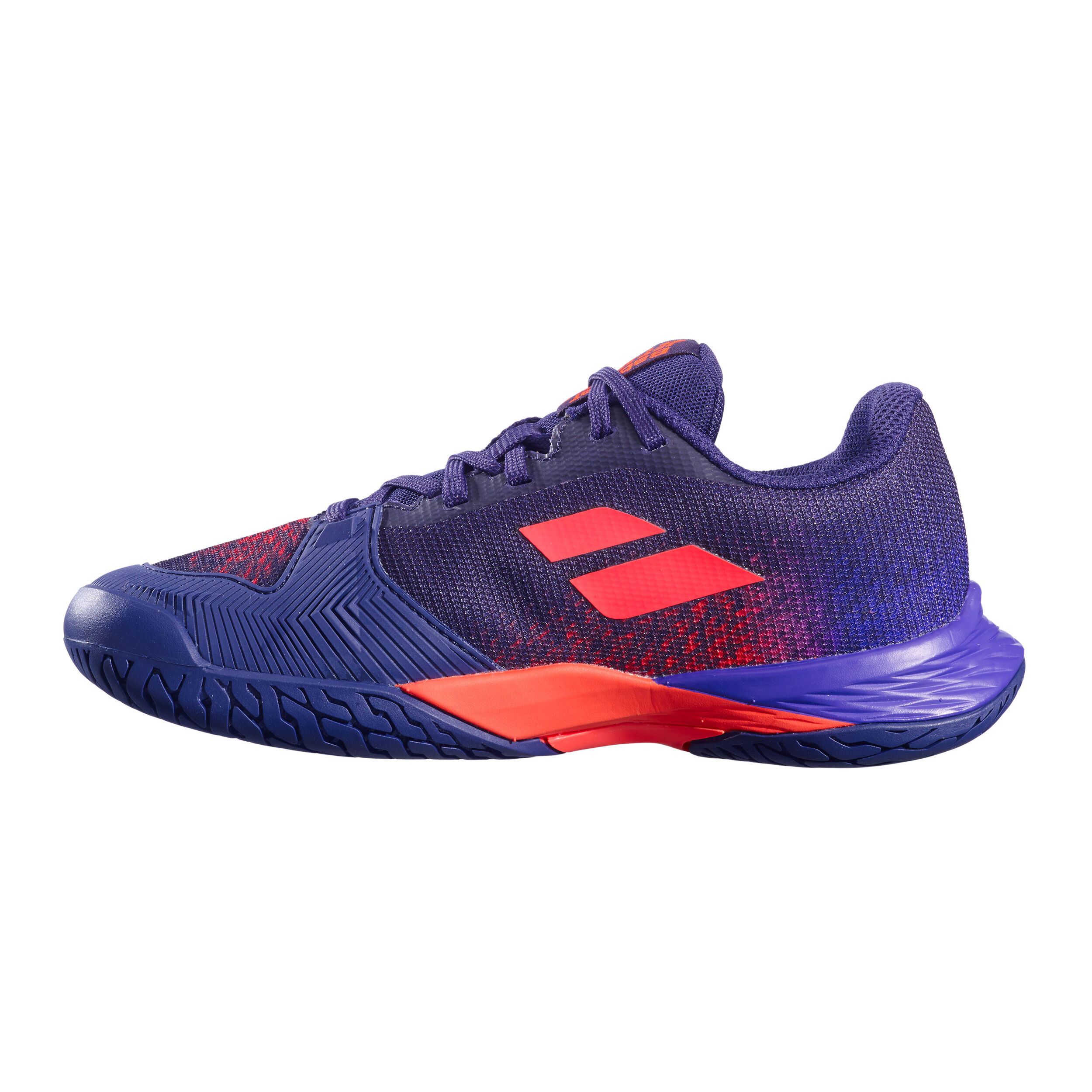 Buy Babolat Jet Mach 3 All Court Shoe Kids Blue Coral online