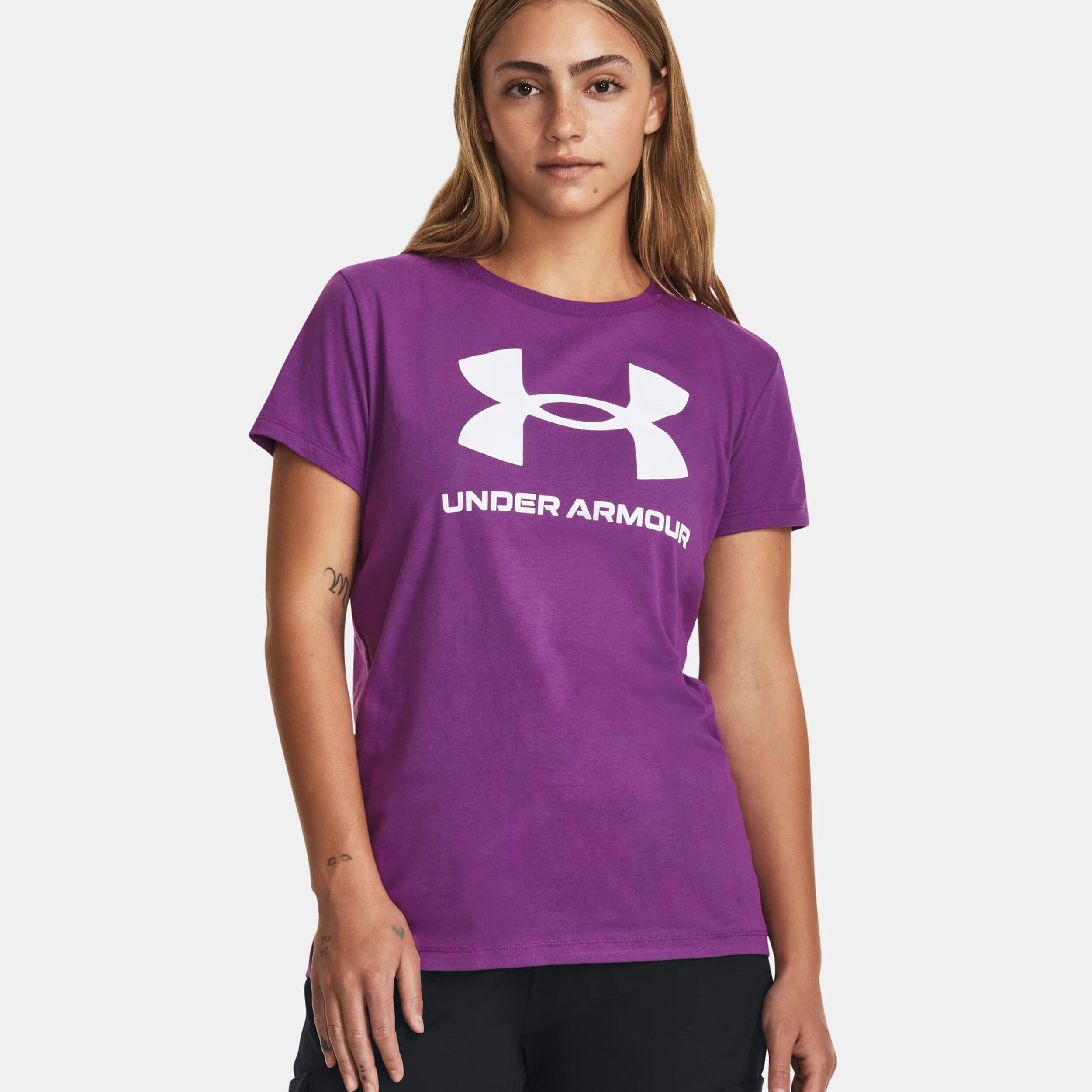 Womens purple under armour on sale