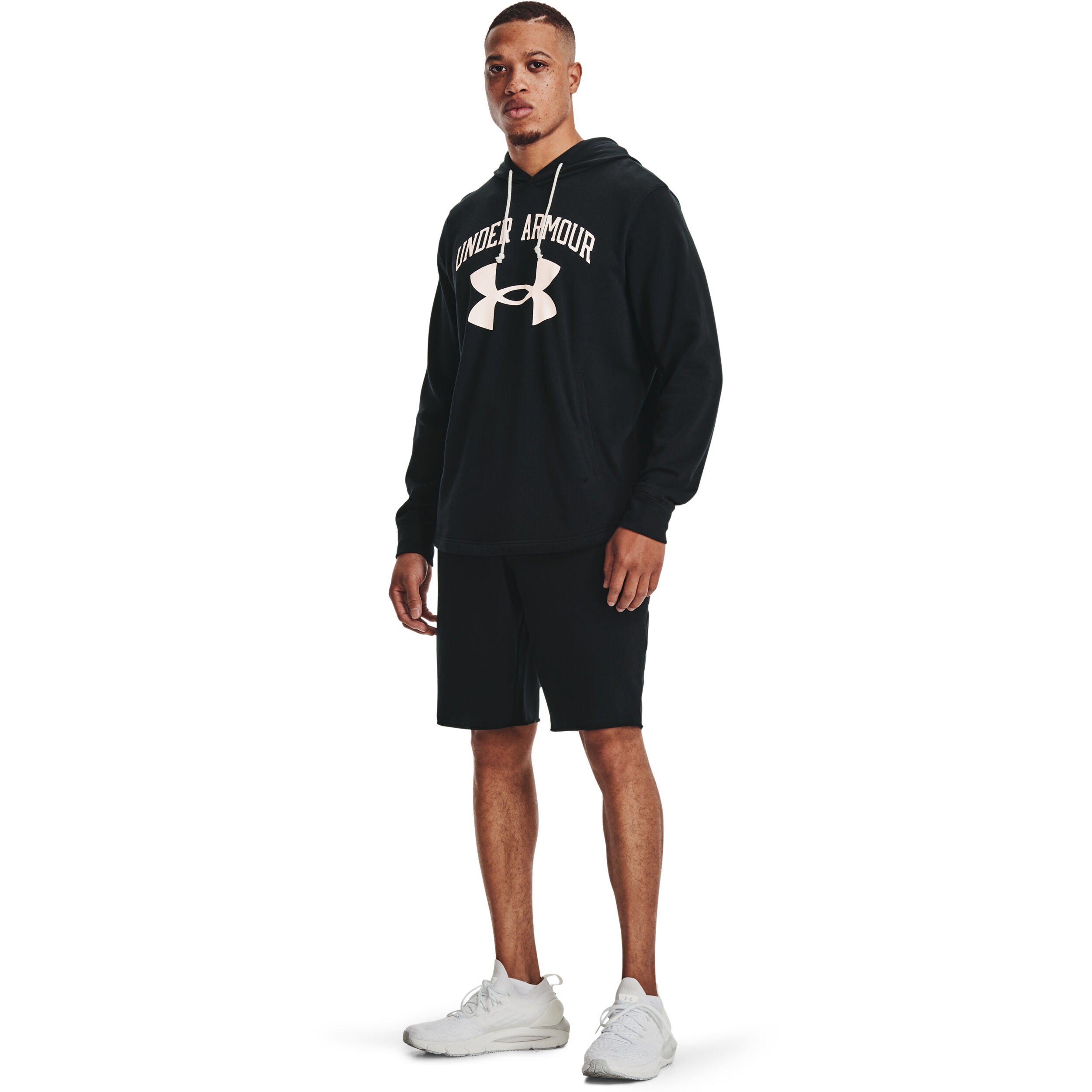 Under armour men's sportstyle terry tapered shorts top