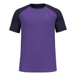 Odlo Clothing Odlo X-Alp Trail Running Shirt Men-Violet,Black
