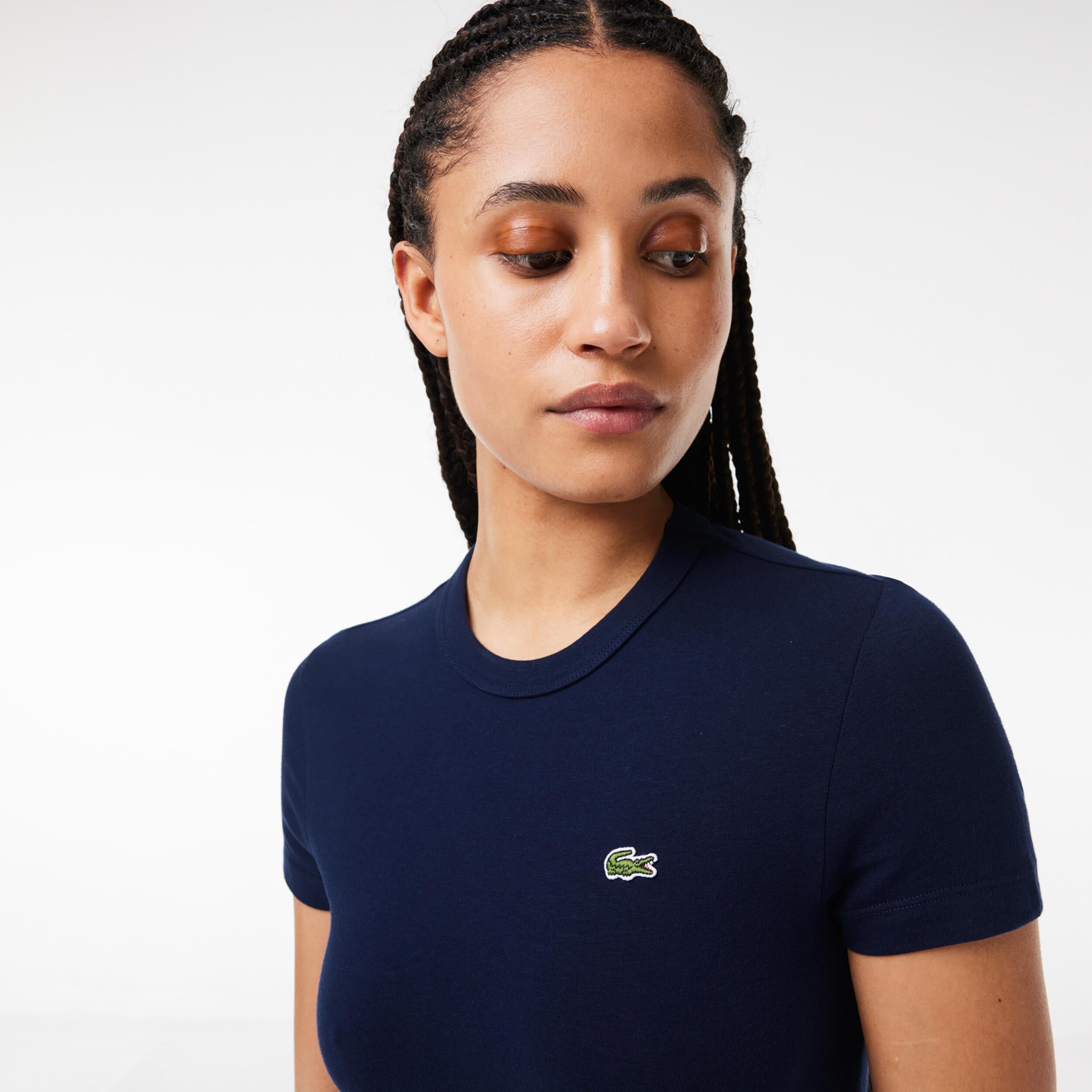 Buy Lacoste T Shirt Women Dark Blue online Tennis Point UK