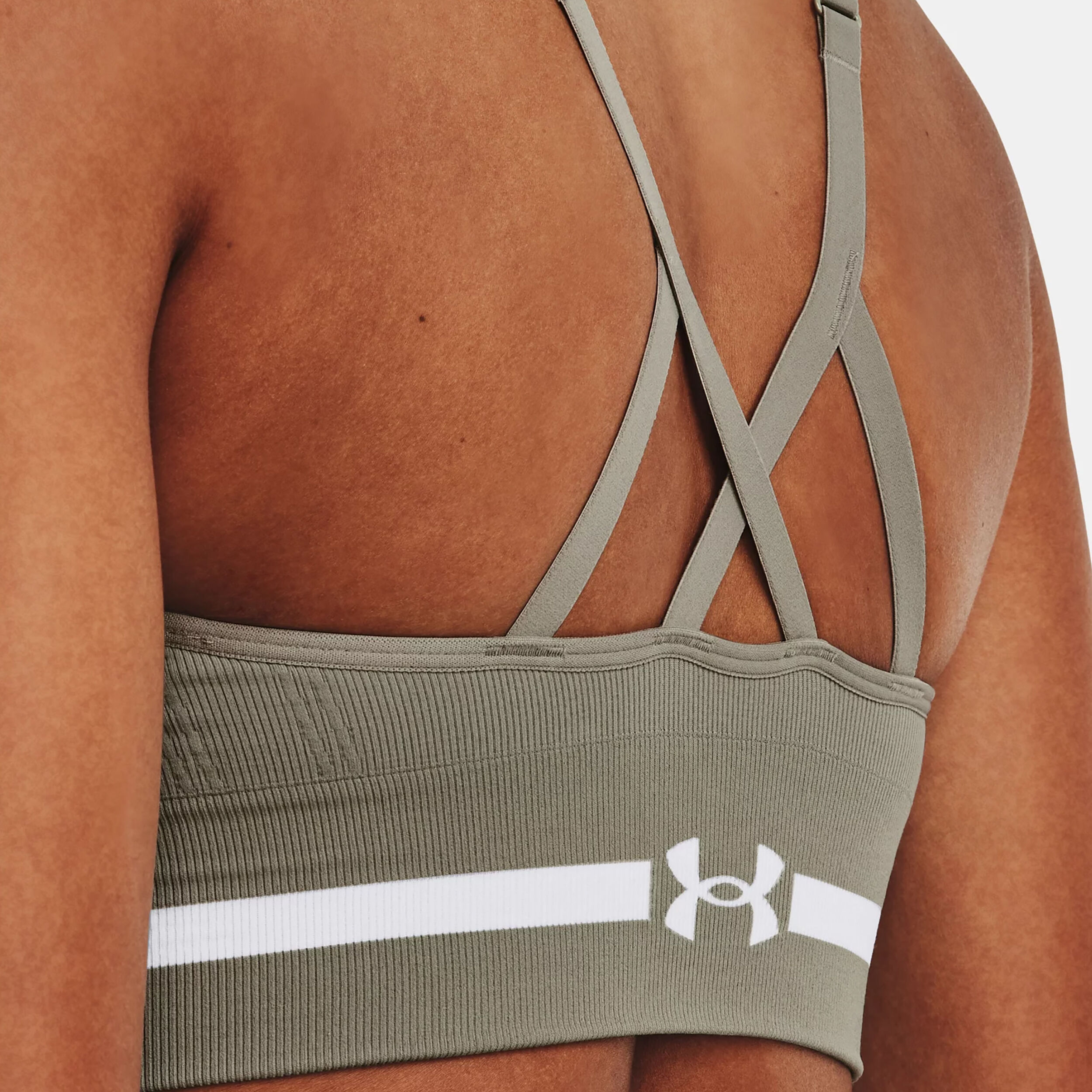 Under armour women's seamless longline low sports bra sales