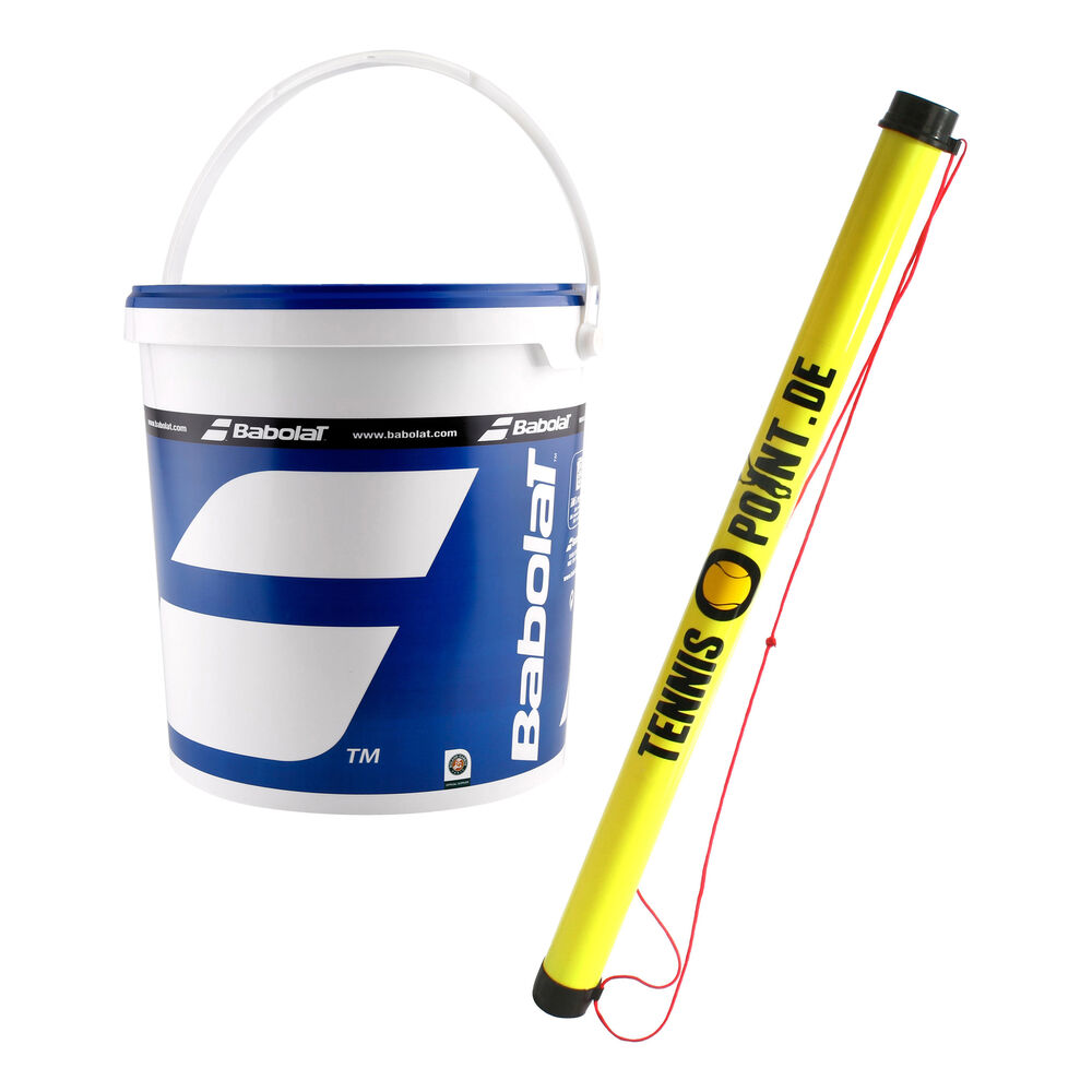 Babolat Stage 2 3 Dozen Bucket Plus Ball Tube