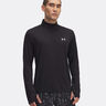 Launch Quarter-Zip Long Sleeve Men-Black