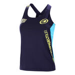 Bullpadel Clothing Bullpadel T-Shirt Tank top Women - dark blue, yellow