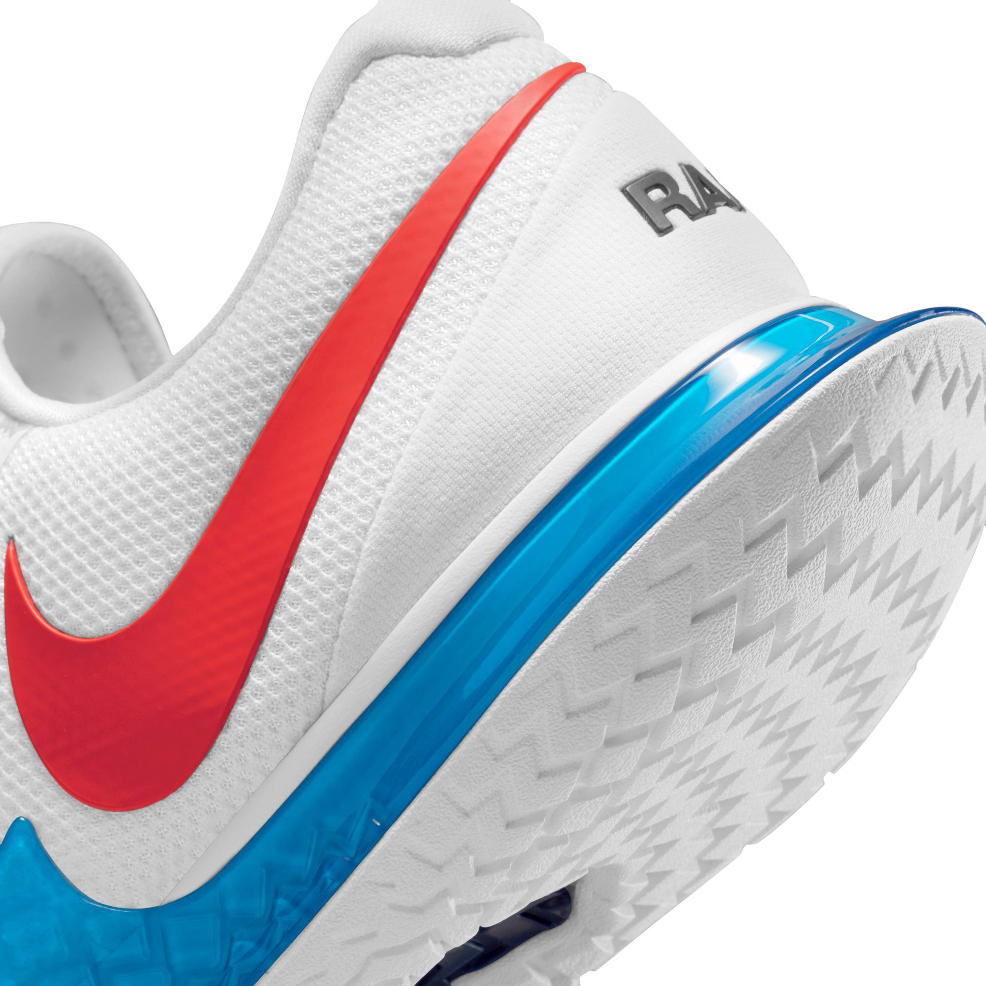 Rafael Nadal Zoom Vapor Cage 4 All Court Shoe Men White Blue
