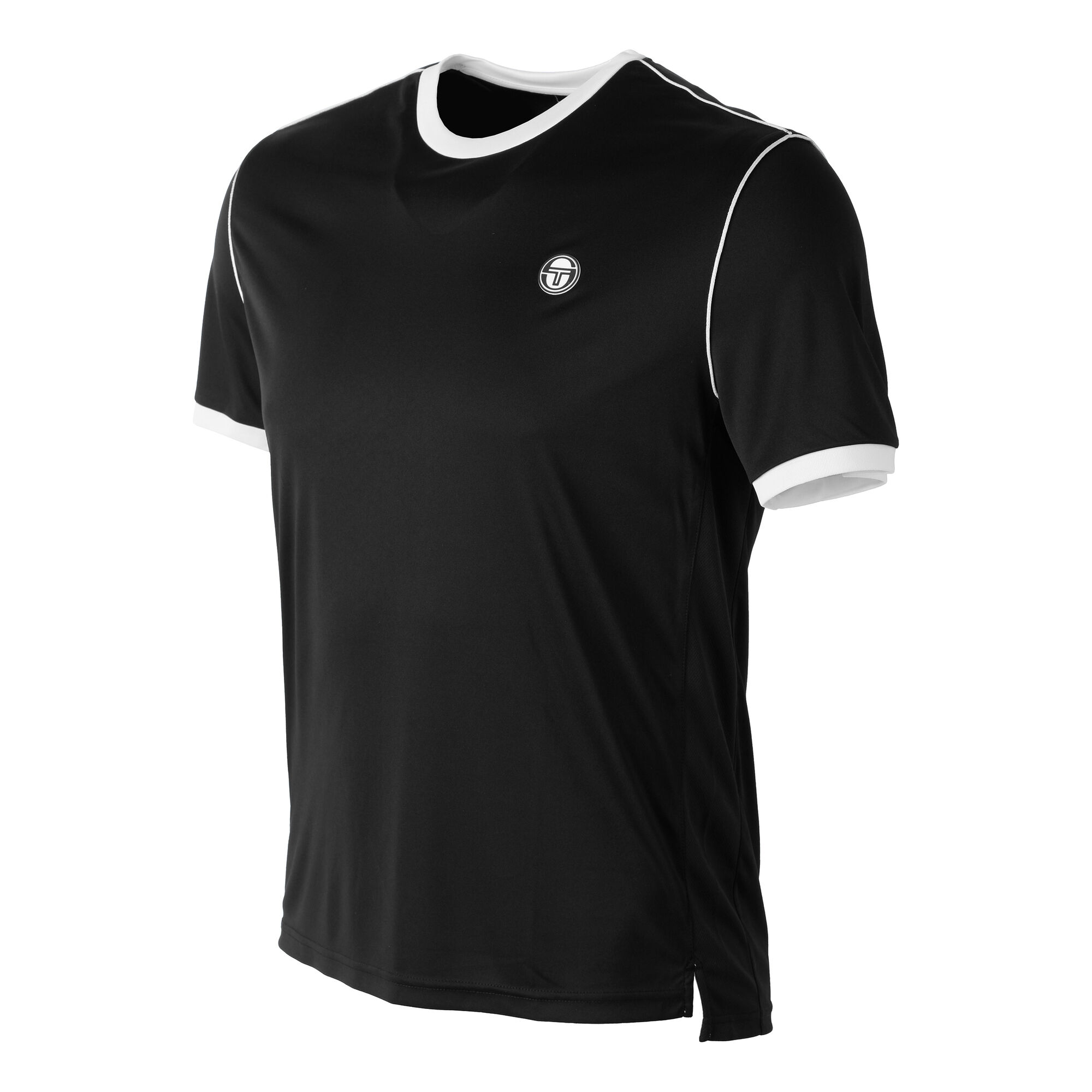 buy Sergio Tacchini TShirt Men Black, White online TennisPoint