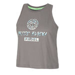 BIDI BADU Clothing BIDI BADU Good Vibes Logo Chill Tank Top Women - grey, blue