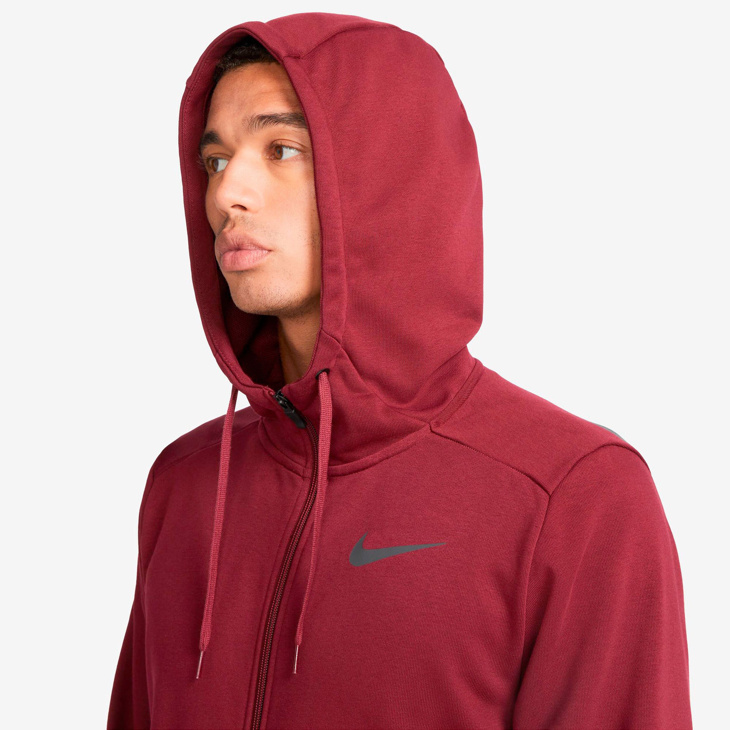 Red nike dri fit hoodie new arrivals