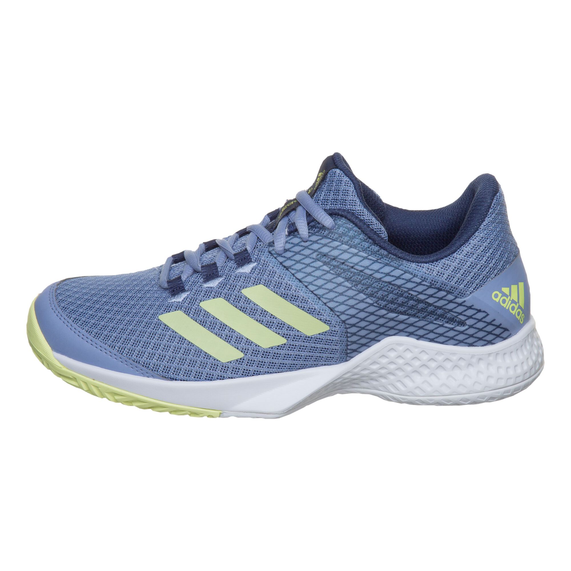 buy adidas Adizero Club All Court Shoe Women - Grey, Lemon online ...