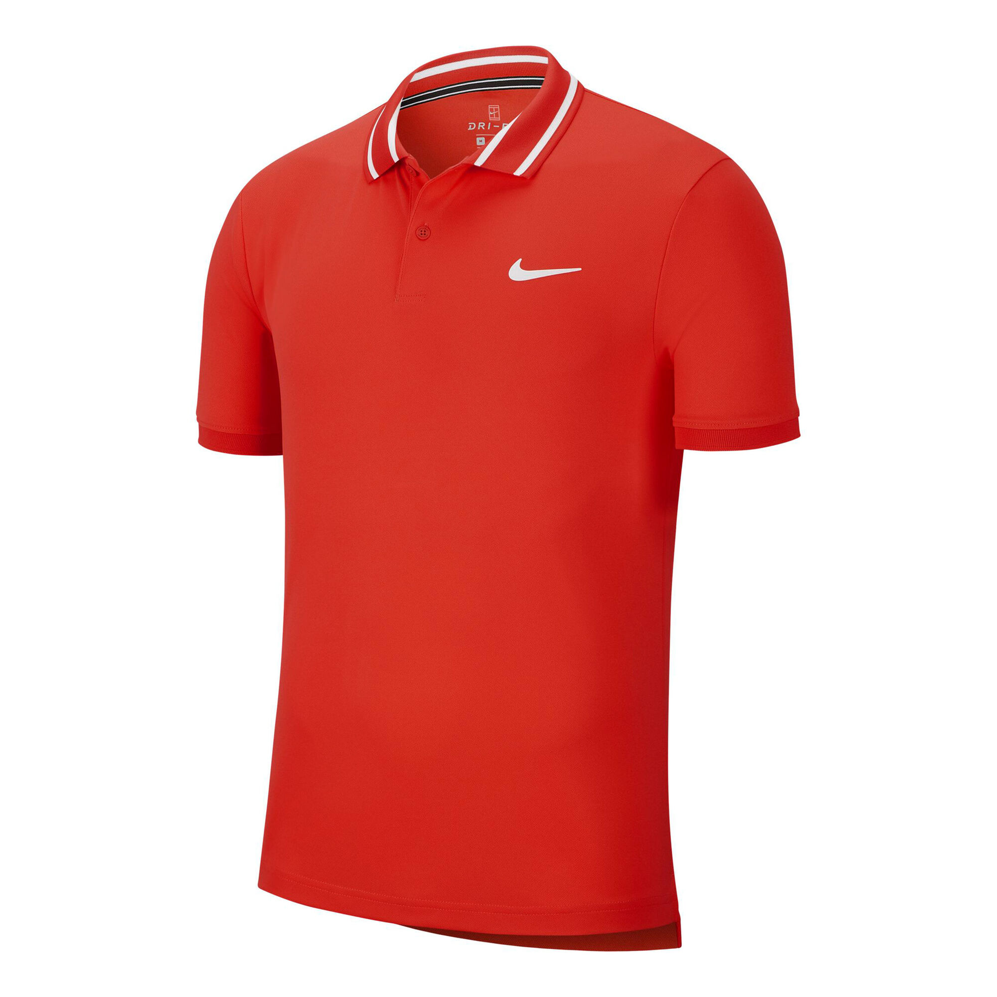 Buy Nike Court Dri-Fit Polo Men Red, White online | Tennis Point UK