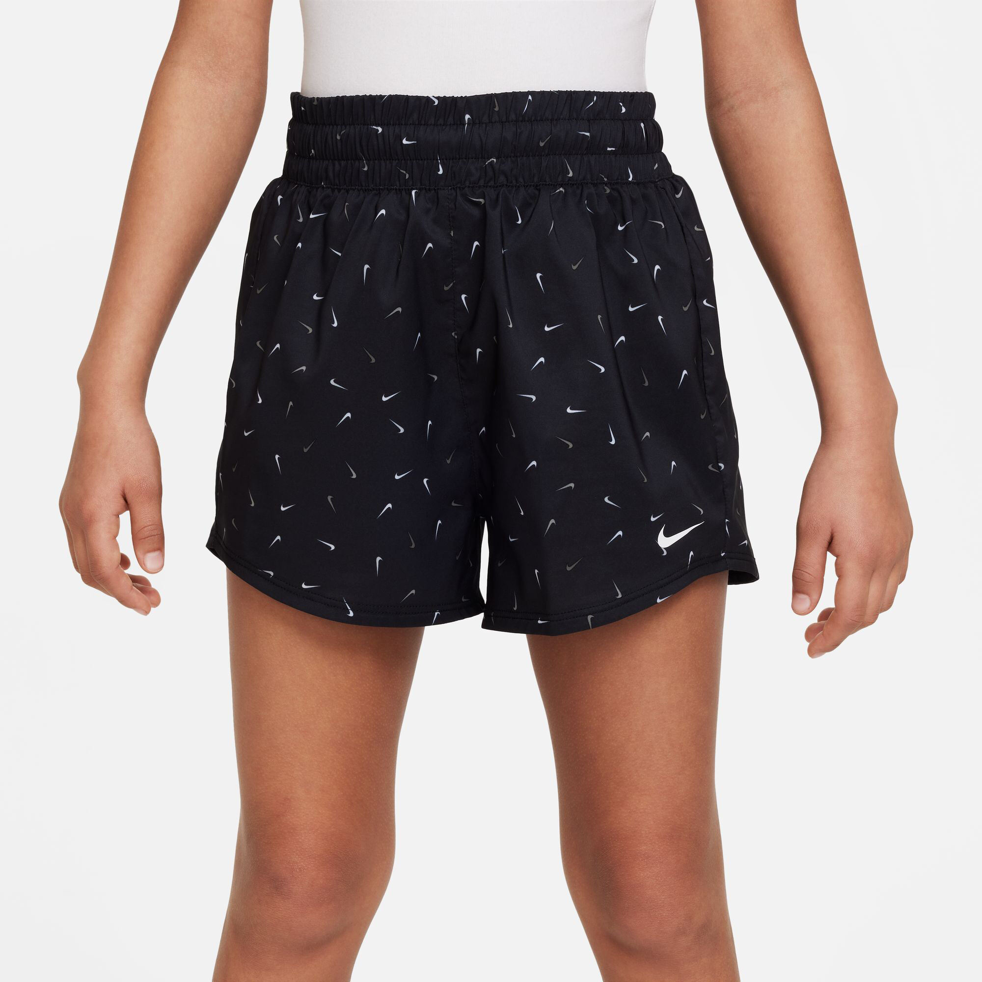 Buy Nike Dri Fit Big Kids High Waisted Woven Shorts Girls Black online Tennis Point UK
