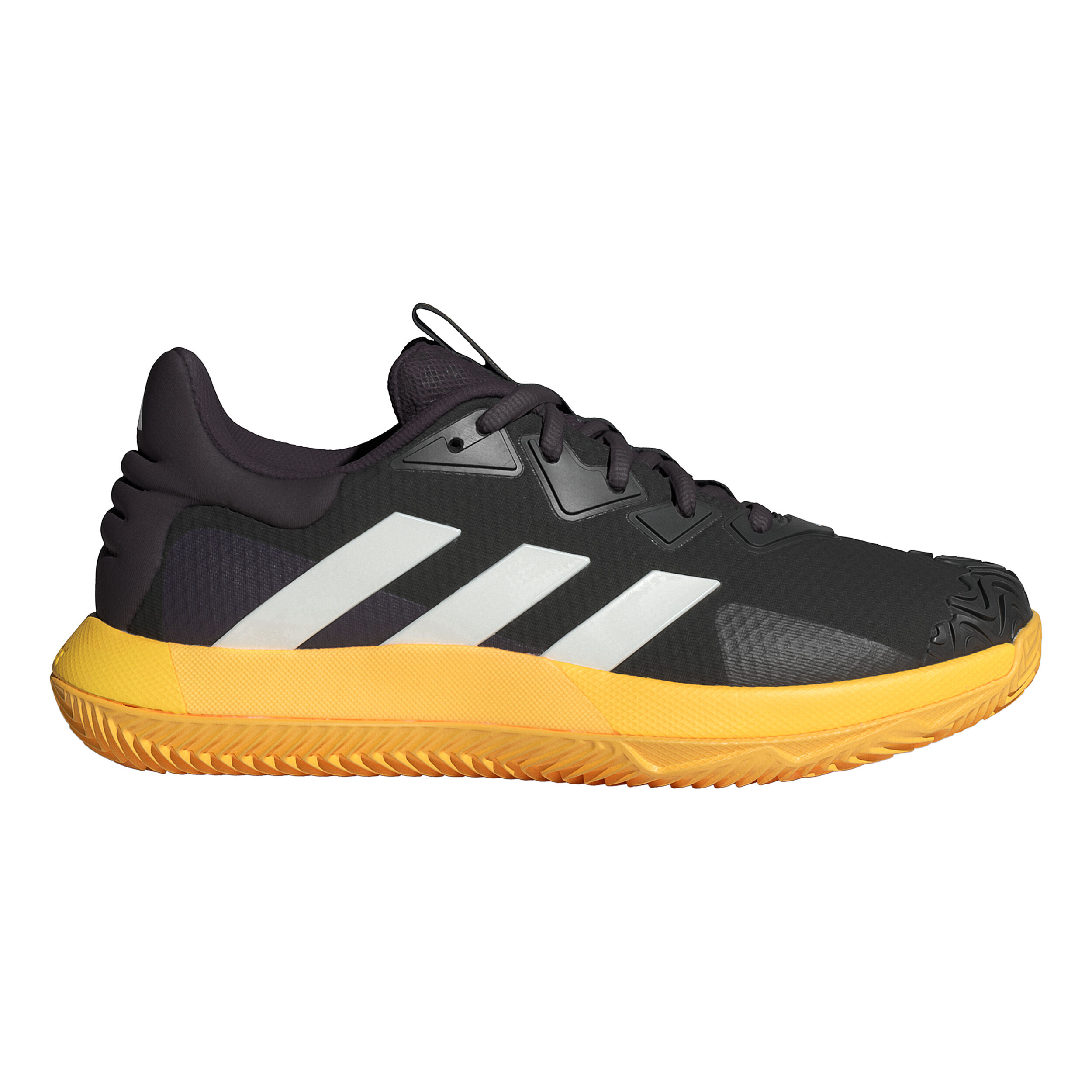 Black and orange adidas tennis shoes online