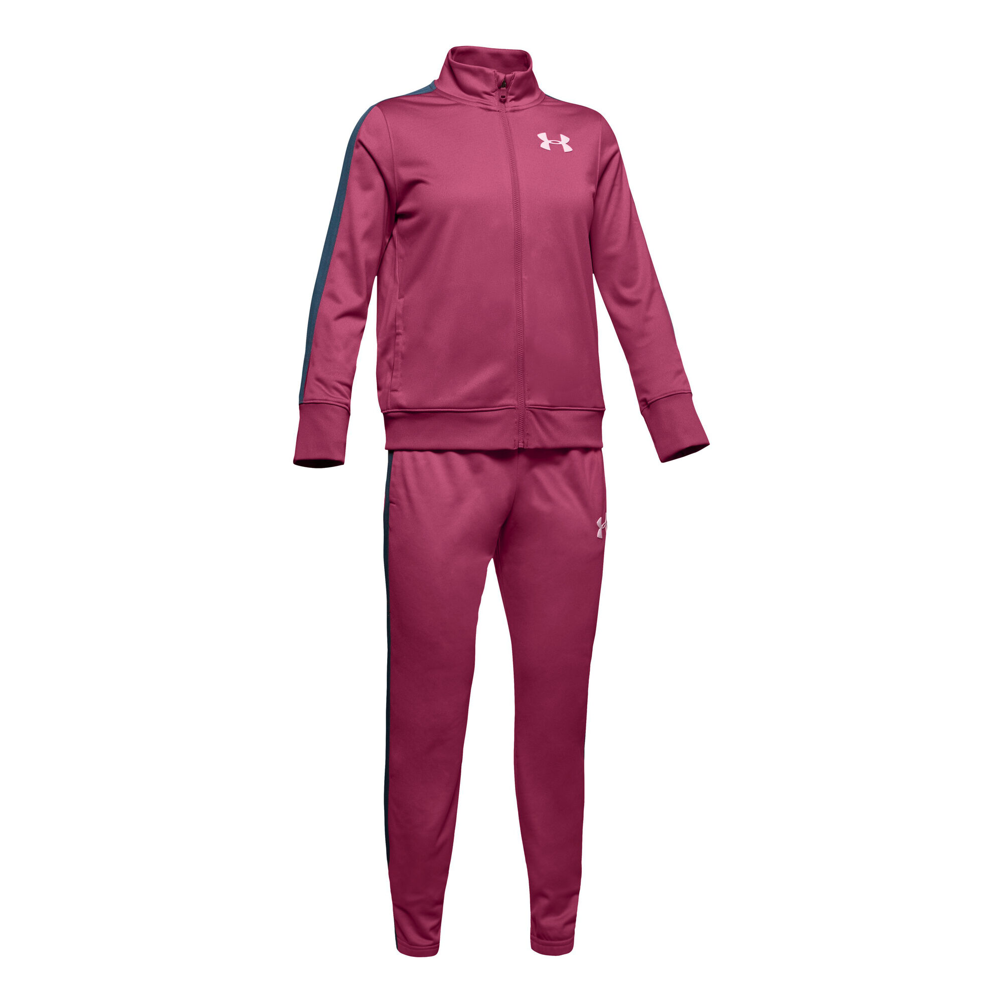 Buy Under Armour EM Knit Tracksuit Girls Berry, Pink online Tennis