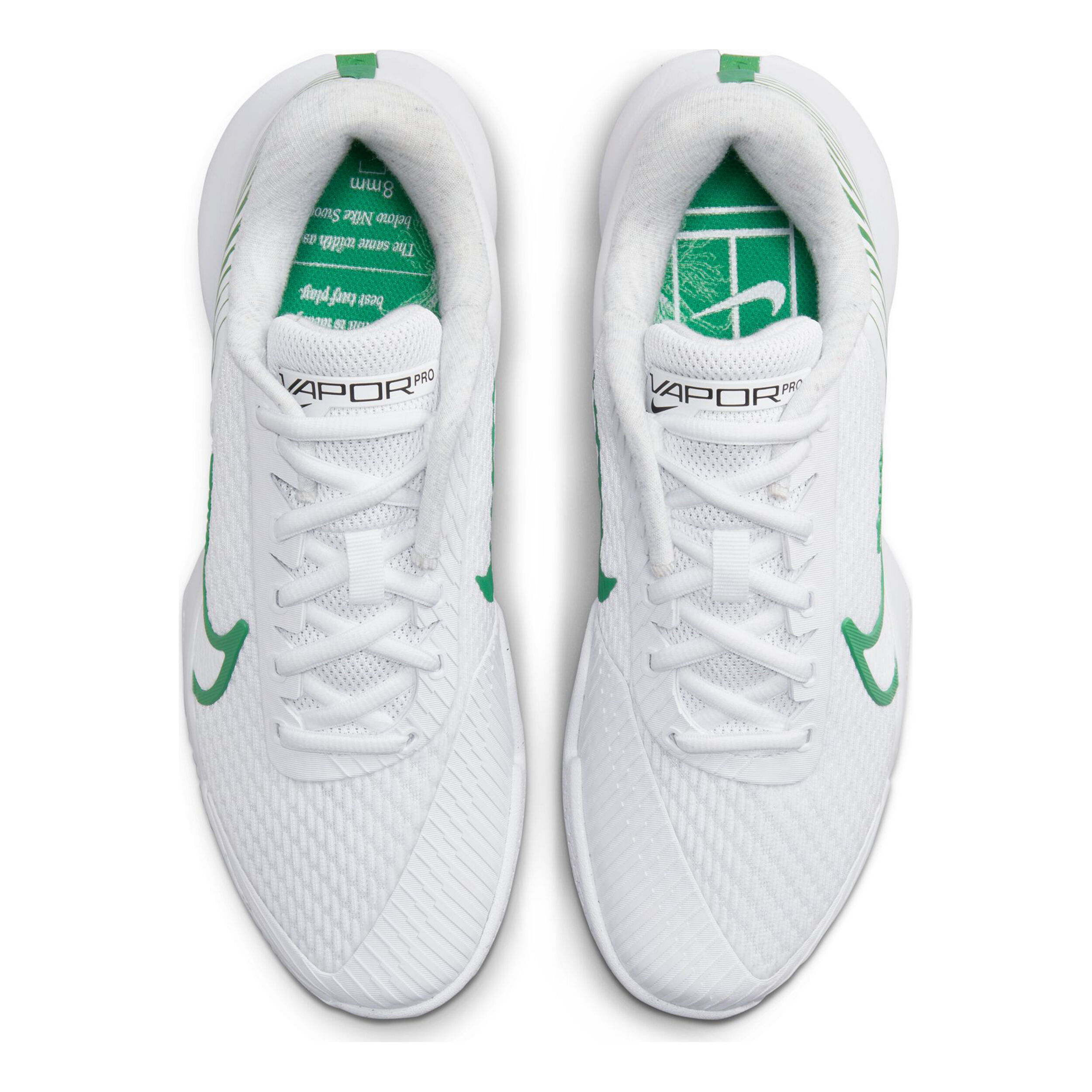 Zoom Vapor Pro 2 All Court Shoe Women White Green