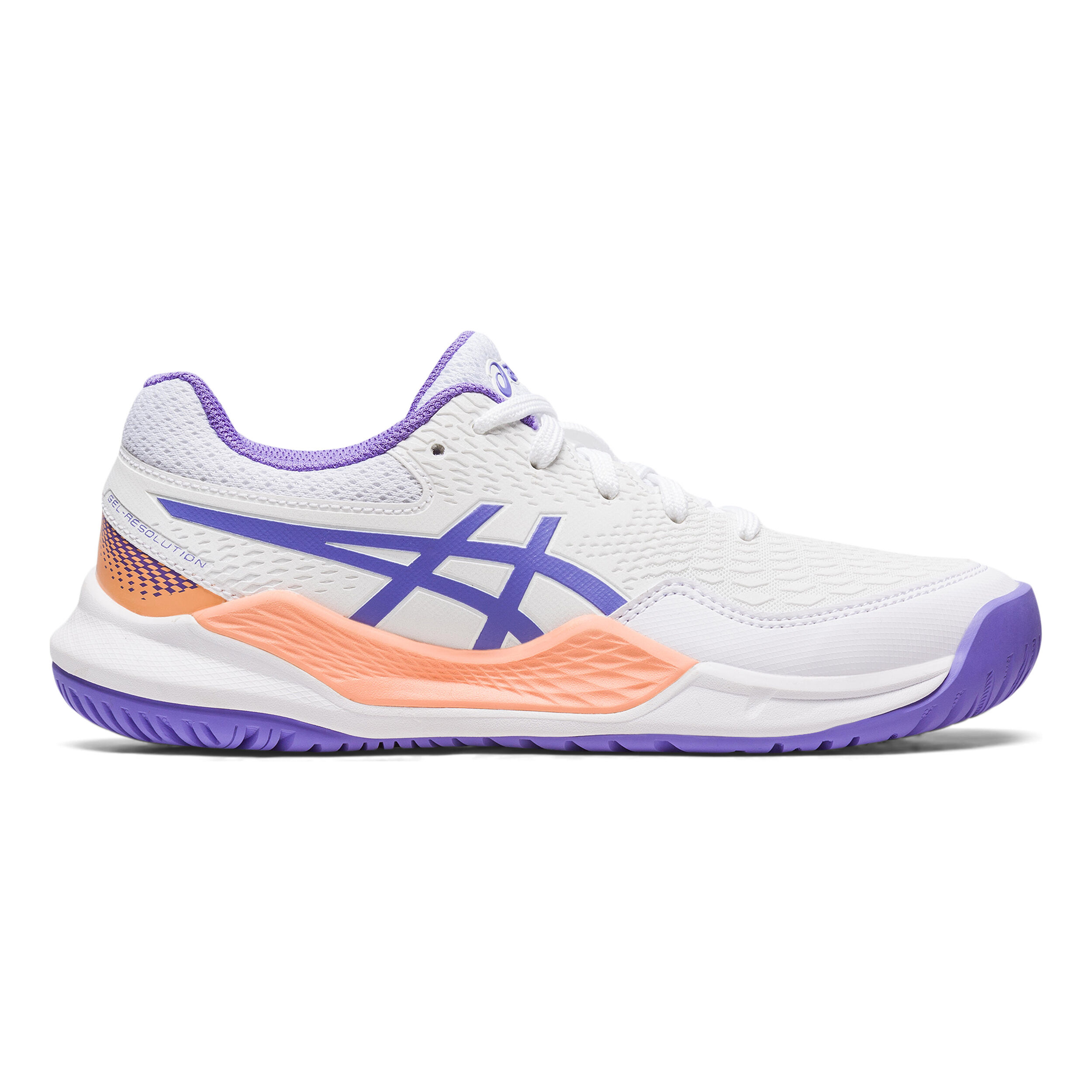 Asics shoes kids hotsell purple