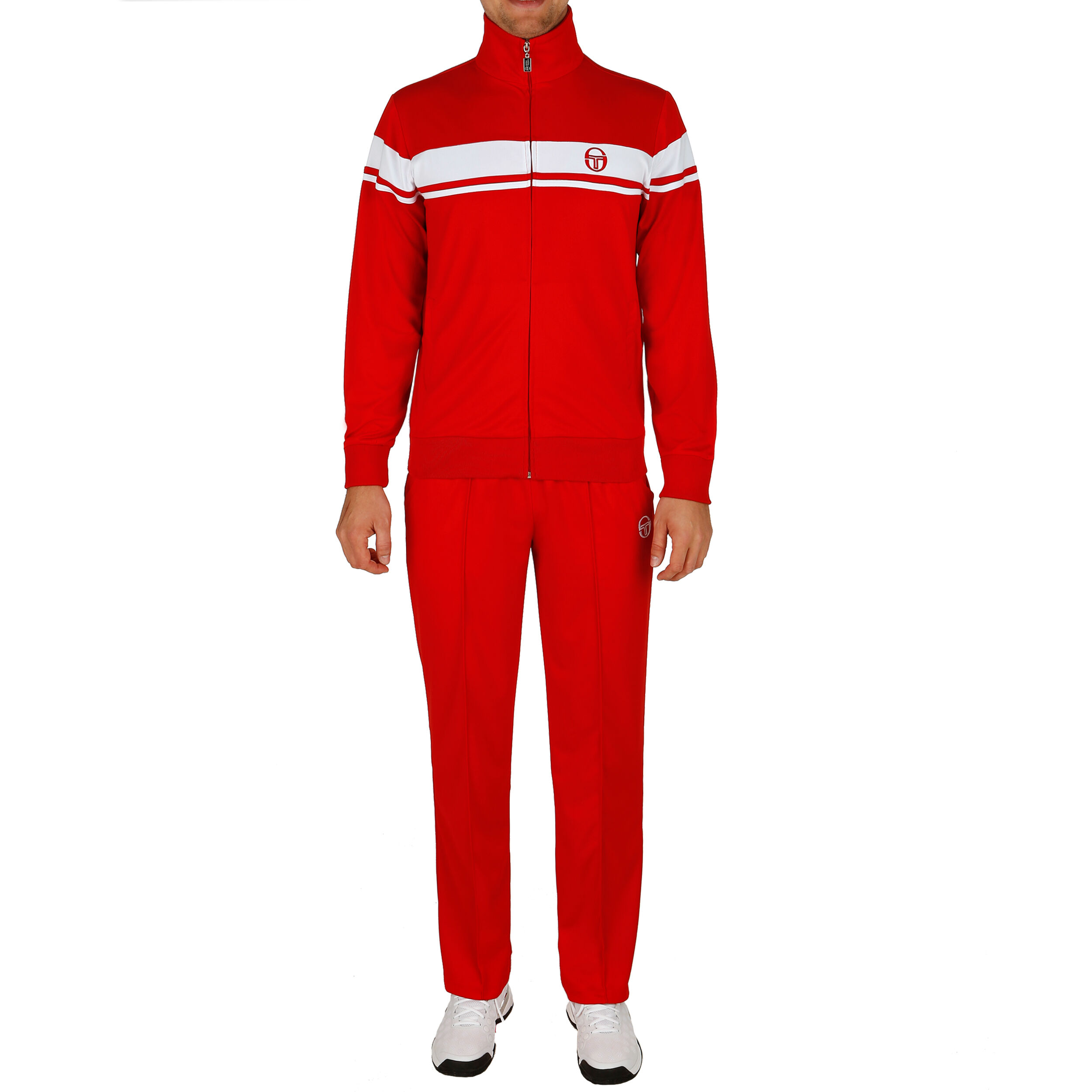 Red sergio discount tacchini tracksuit