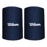 Wide Terry Wristband Unisex - dark blue, 