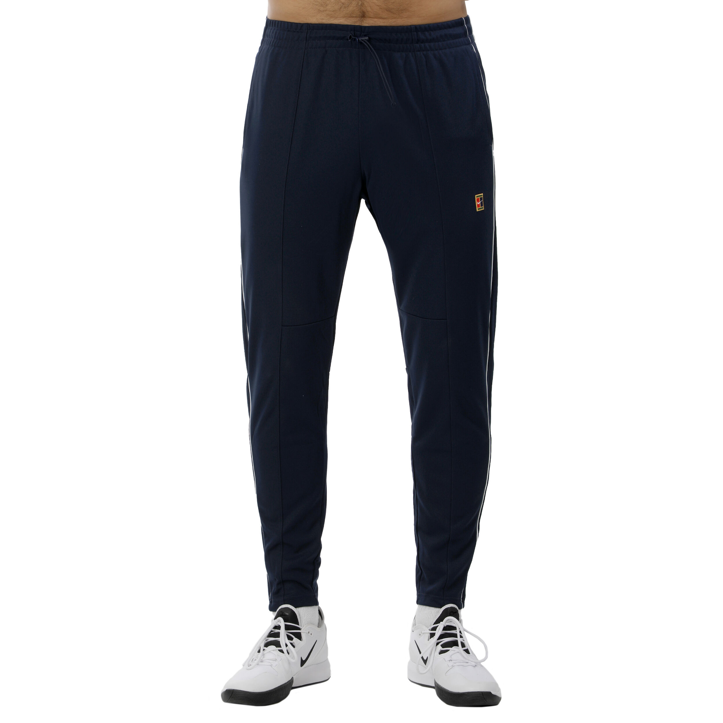Court Essential Training Pants Men Dark Blue White