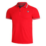 Fila Clothing Fila Piro Polo Men-Red,White