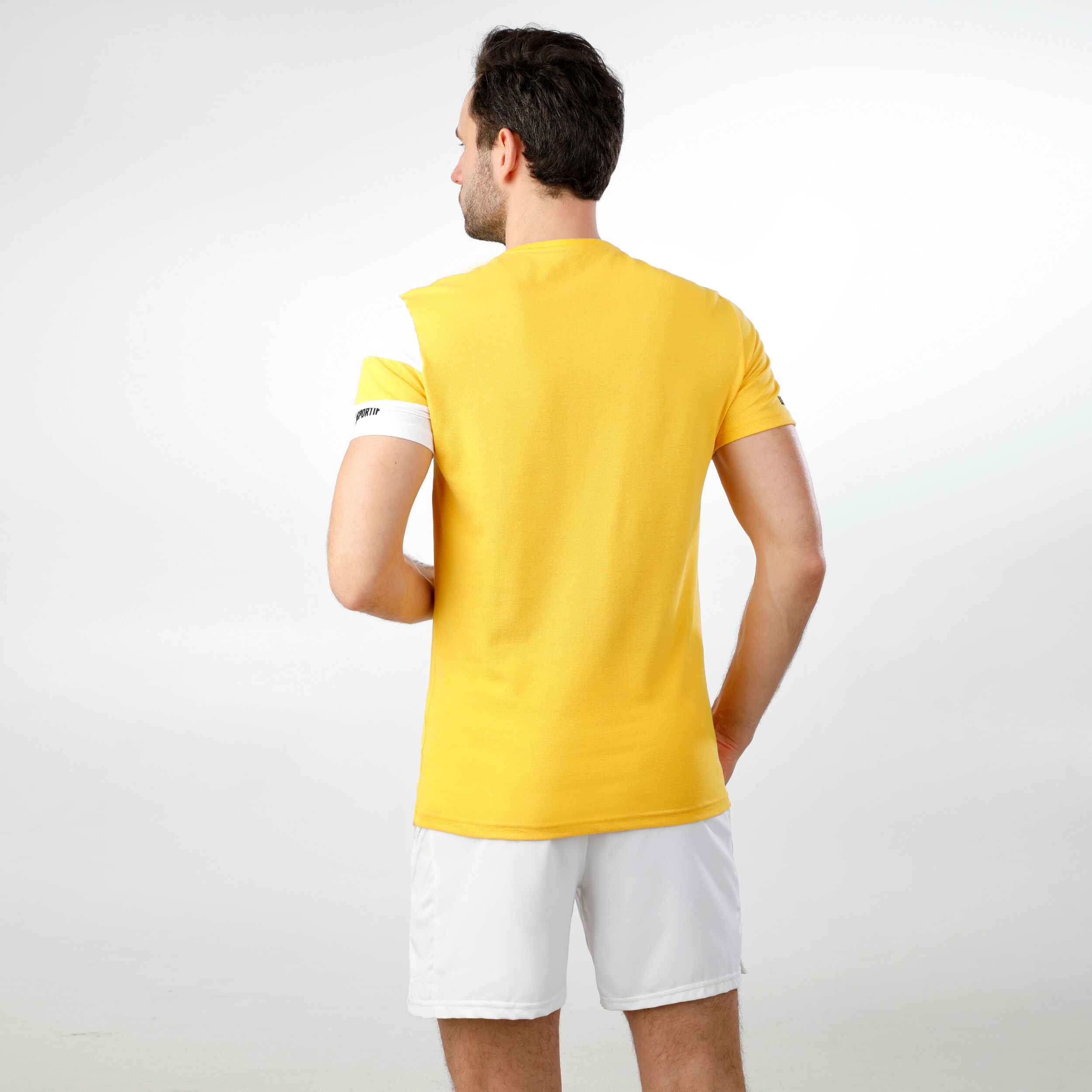 Buy Le Coq Sportif 21 N 1 T Shirt Men Yellow online Tennis Point UK