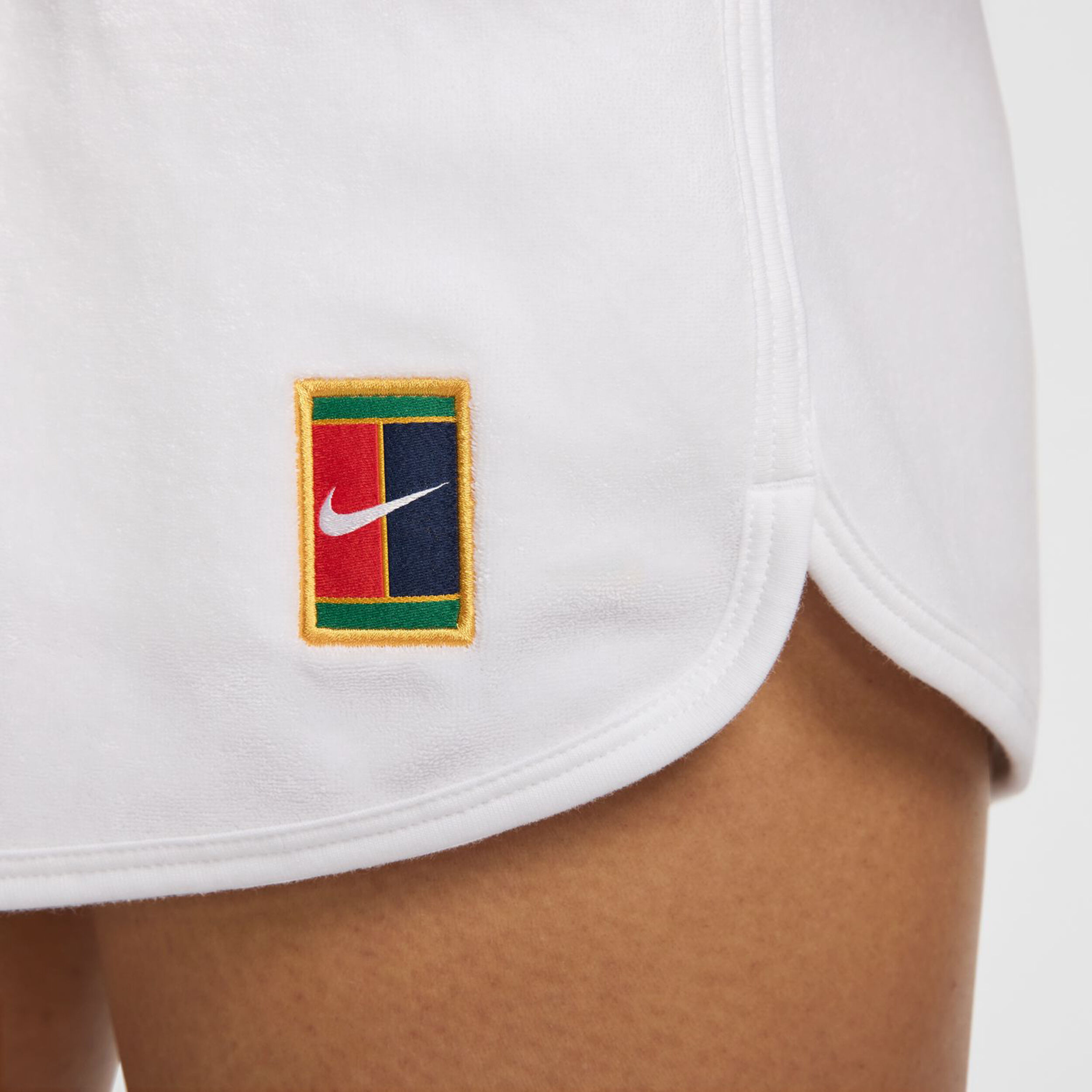 Court Heritage Fleece MR Shorts Women White