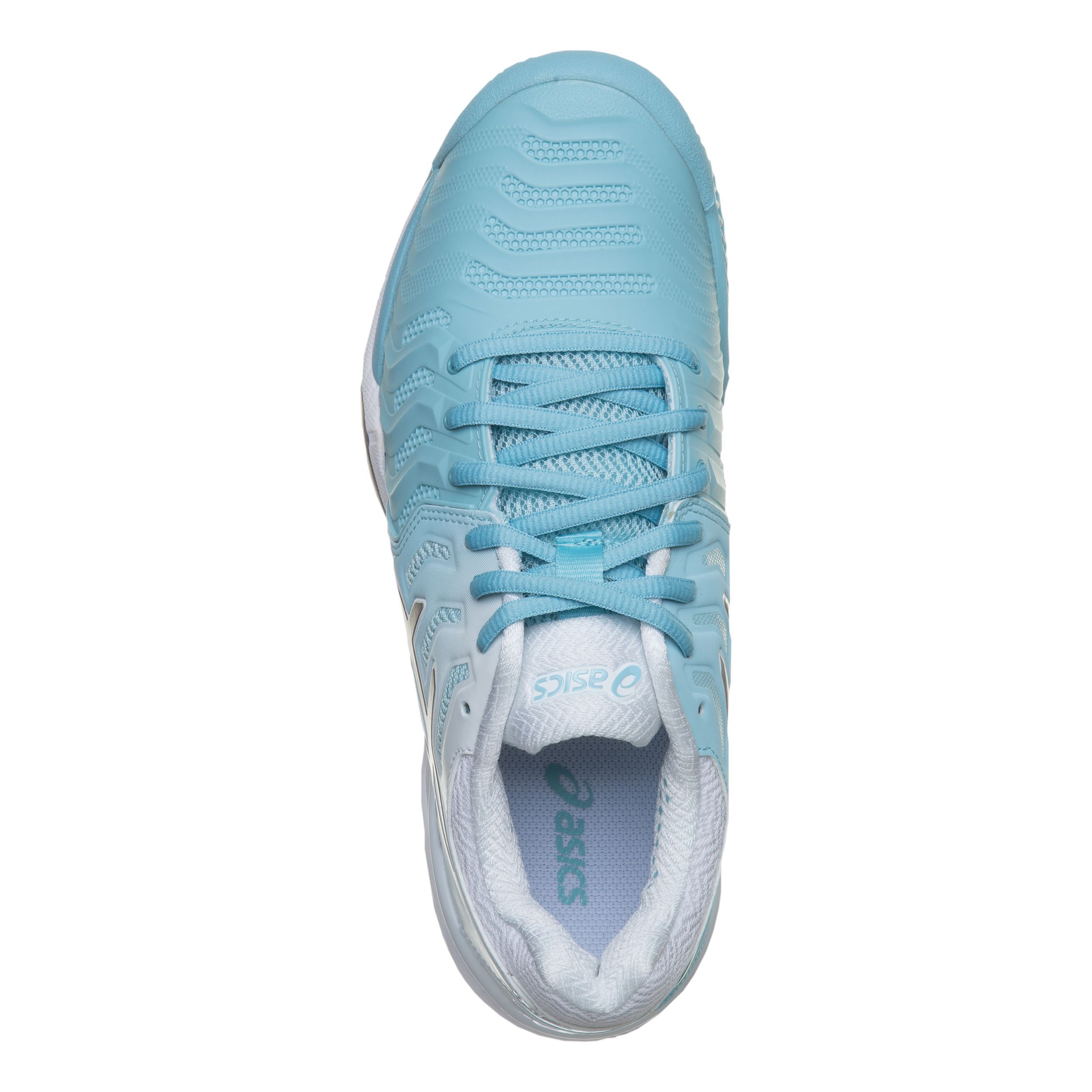 Buy ASICS Gel Resolution 7 Clay Court Shoe Women Mint Silver online Tennis Point UK