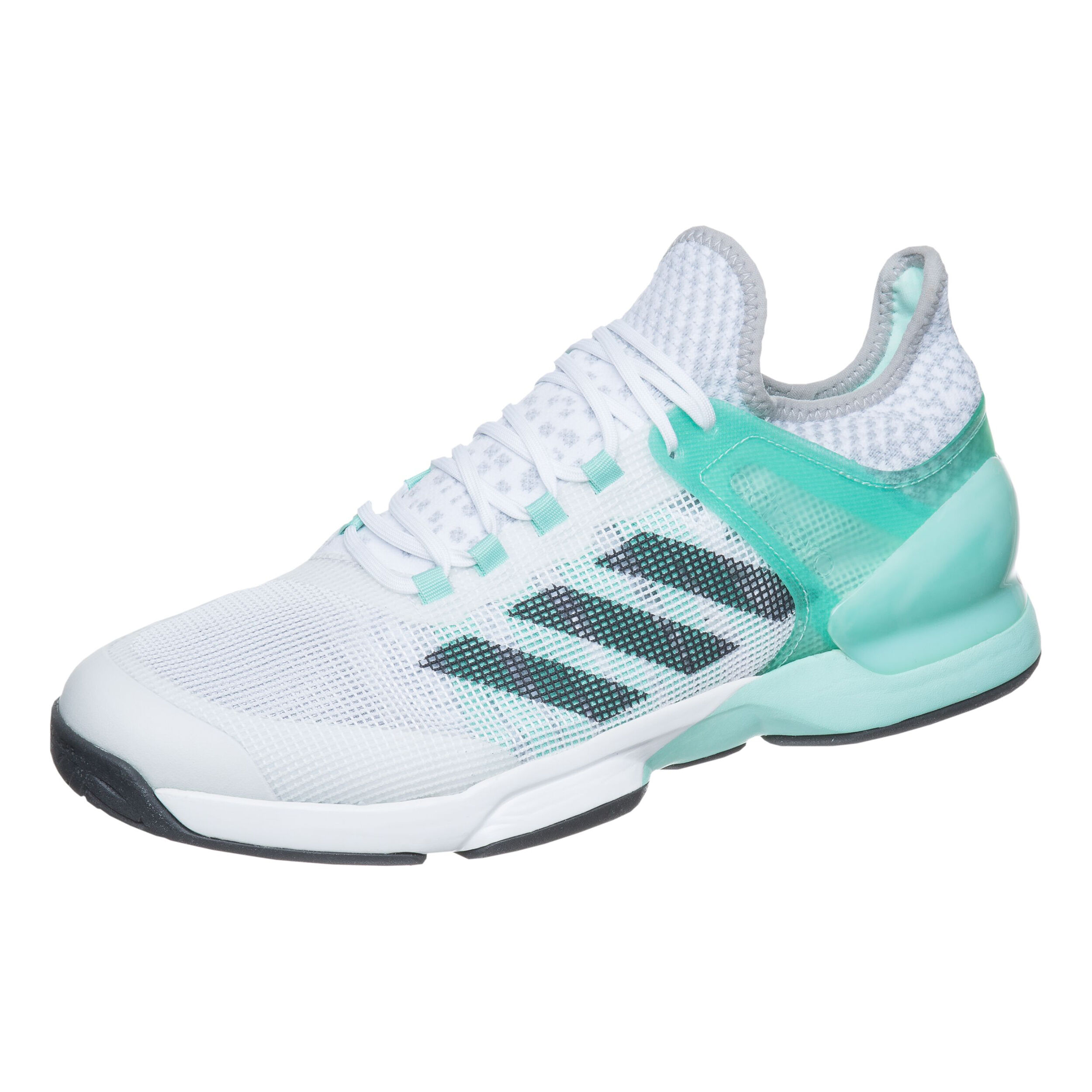 Buy adidas Adizero Ubersonic 2 All Court Shoe Men Green Grey online Tennis Point UK