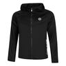 Crew Hood Training Jacket Men-Black
