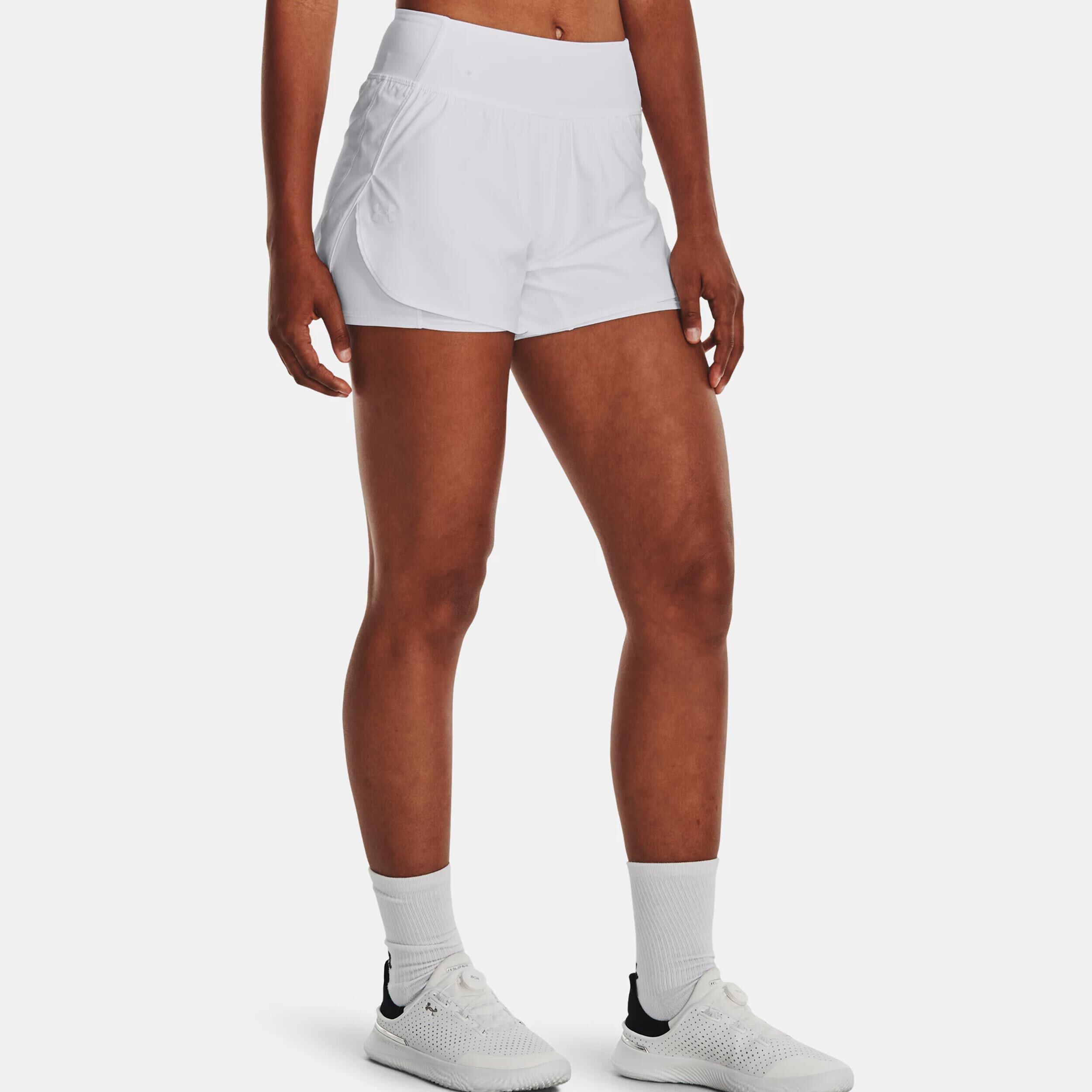 Flex Woven 2 in 1 Shorts Women White