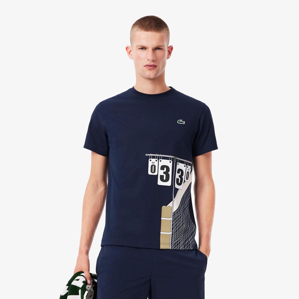 Lacoste T-Shirt Men dark_blue