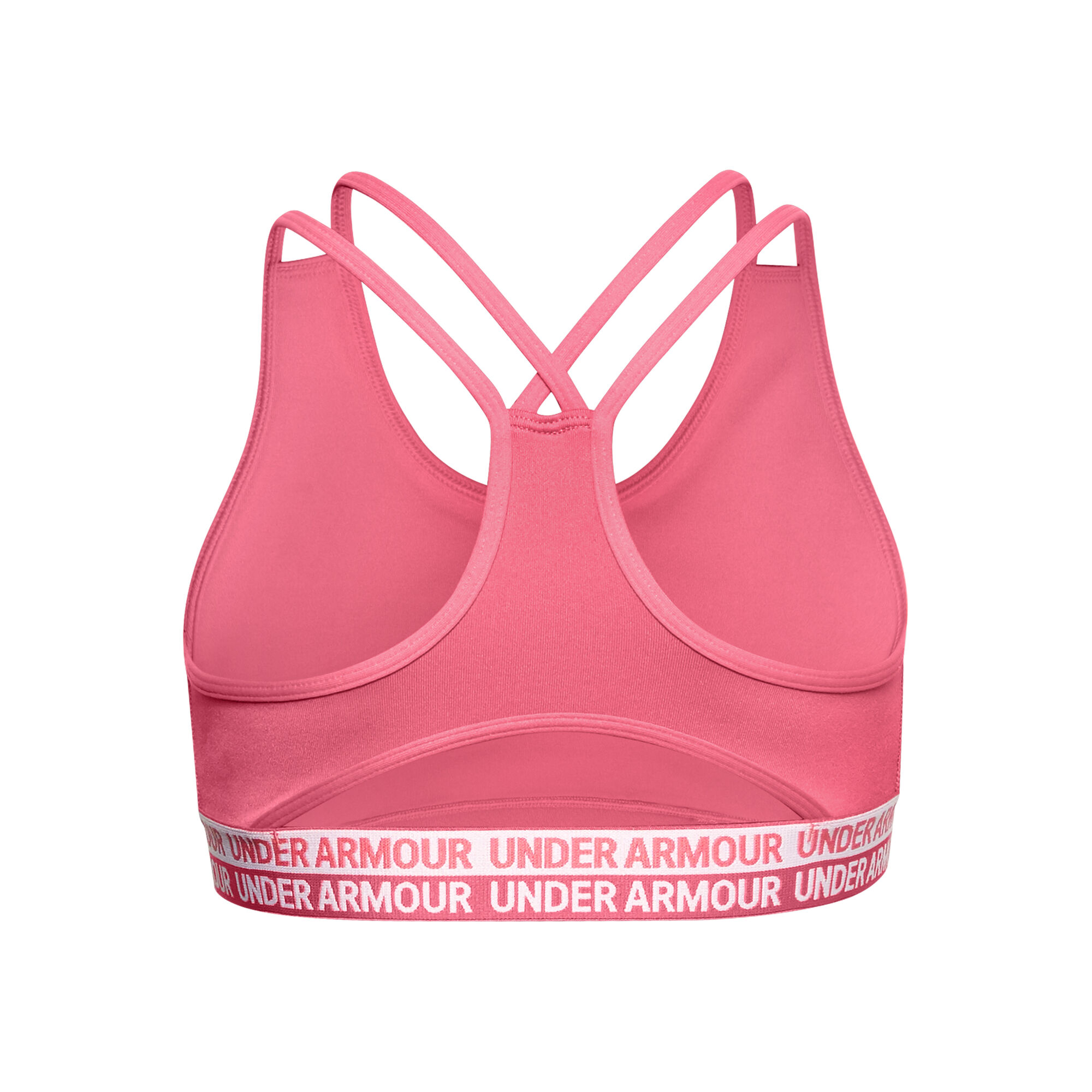 buy Under Armour Heatgear Sports Bras Girls - Pink, White online ...