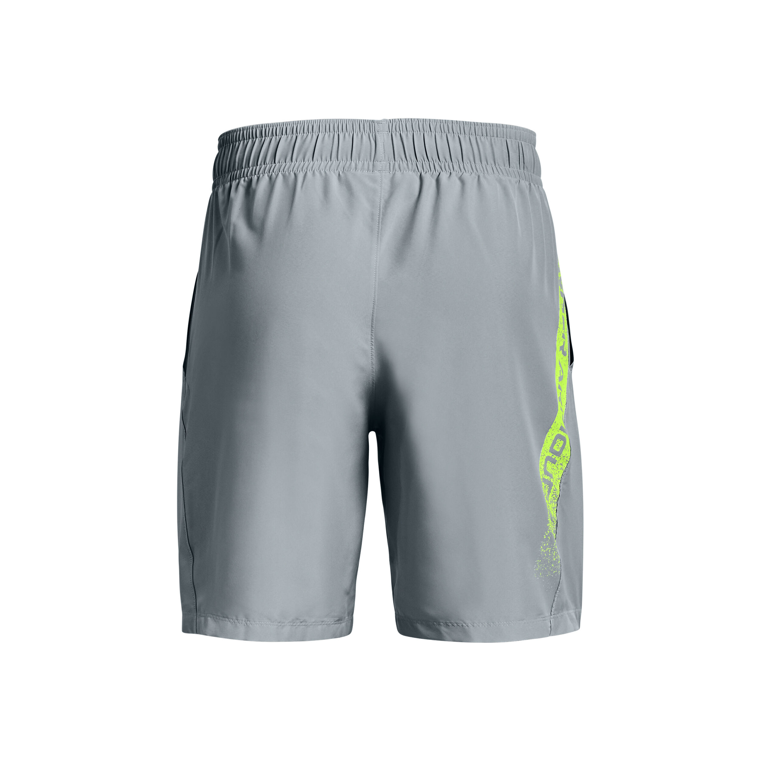 Woven Graphic Shorts Men Light Blue