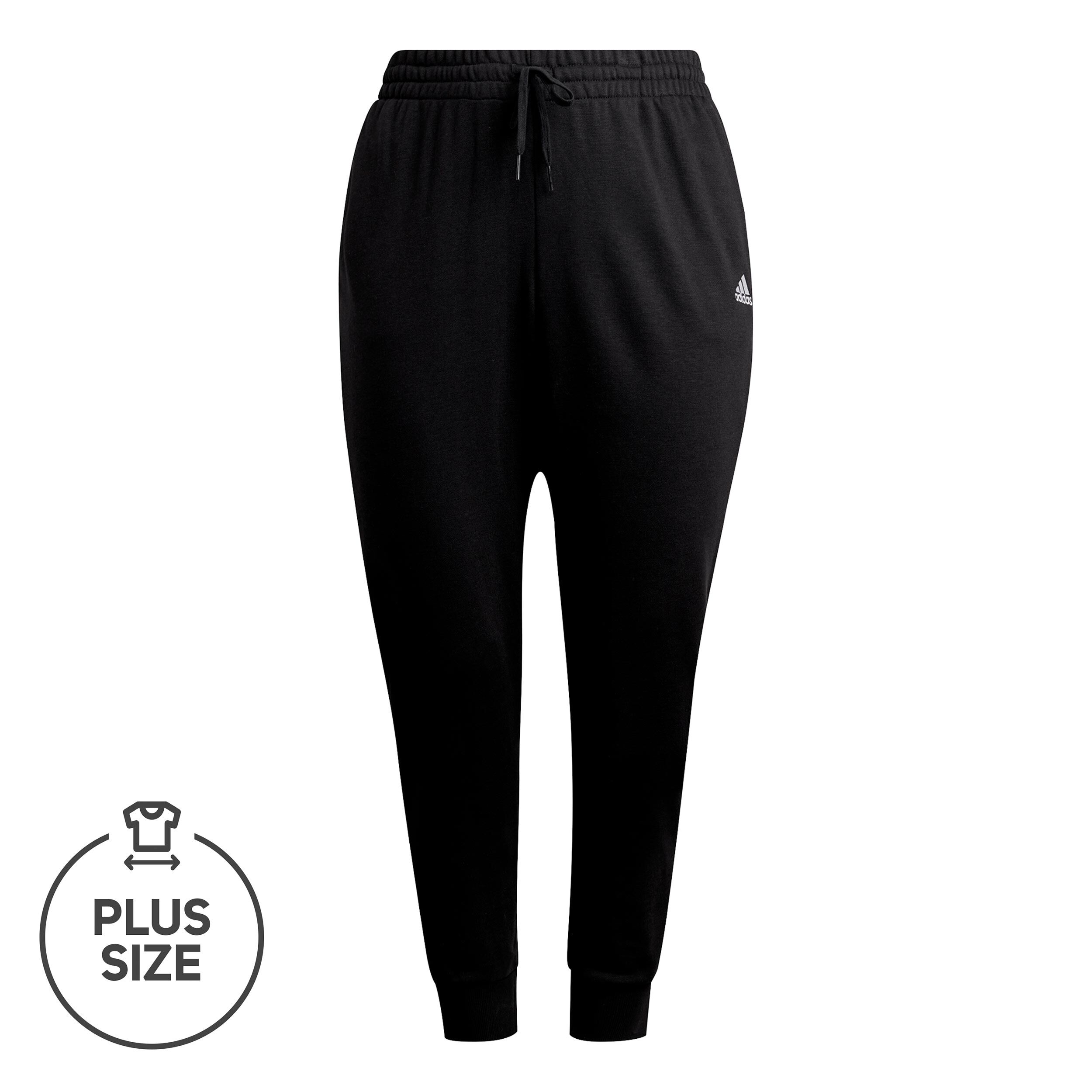 Linear FT Plus Size Training Pants Women Black White
