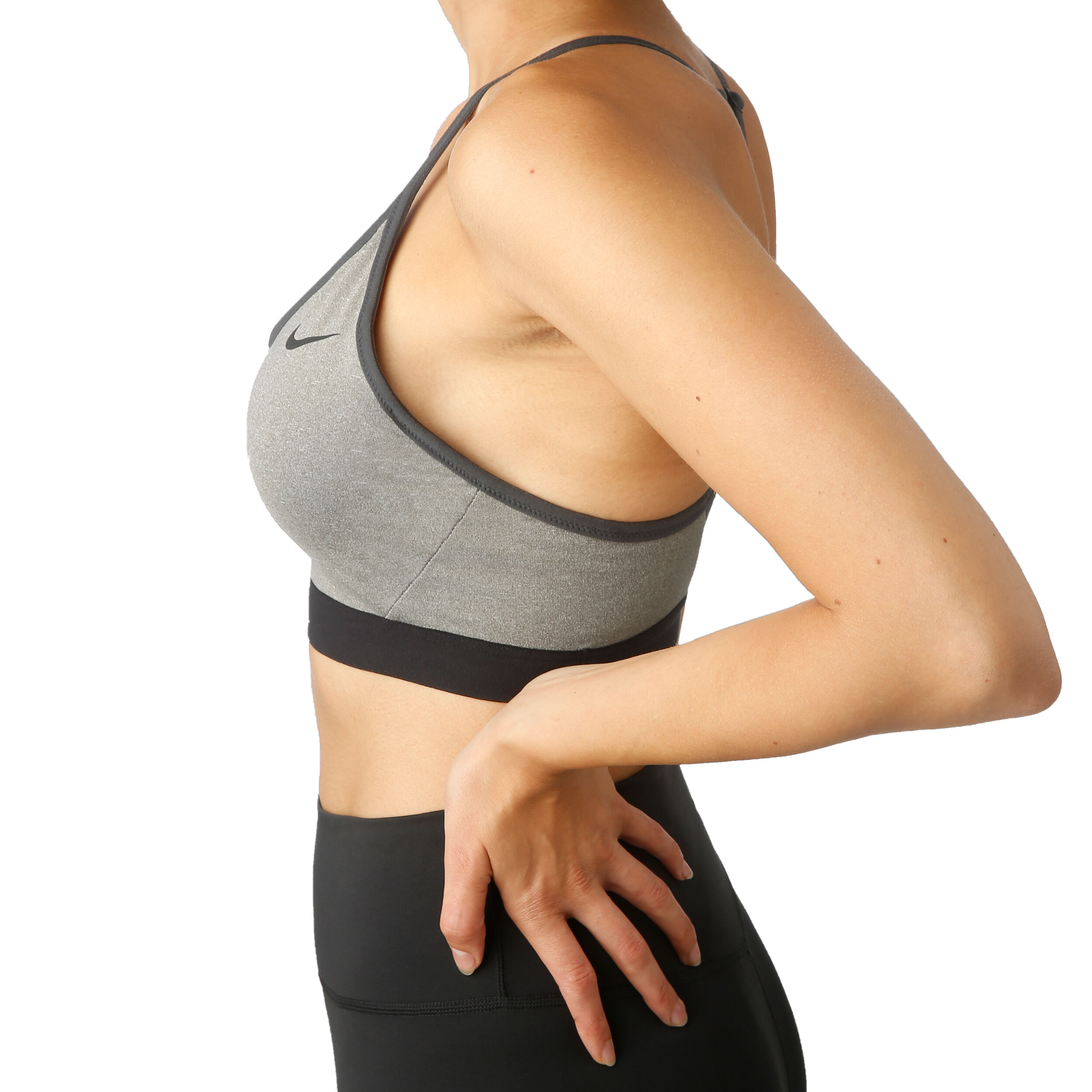 Nike indy shop sports bra grey