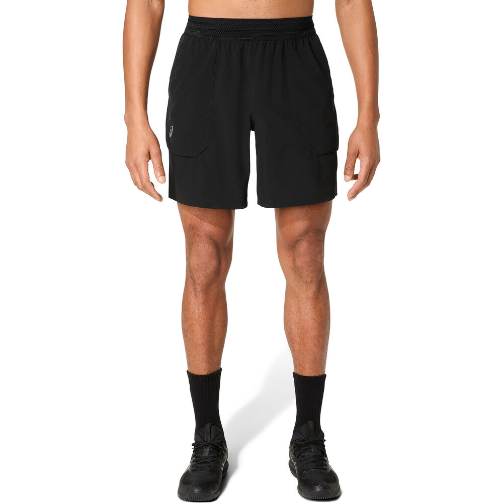 Asics Match 7in Shorts Men black, size: XL Asics Match 7in Shorts Men black, size: XL
