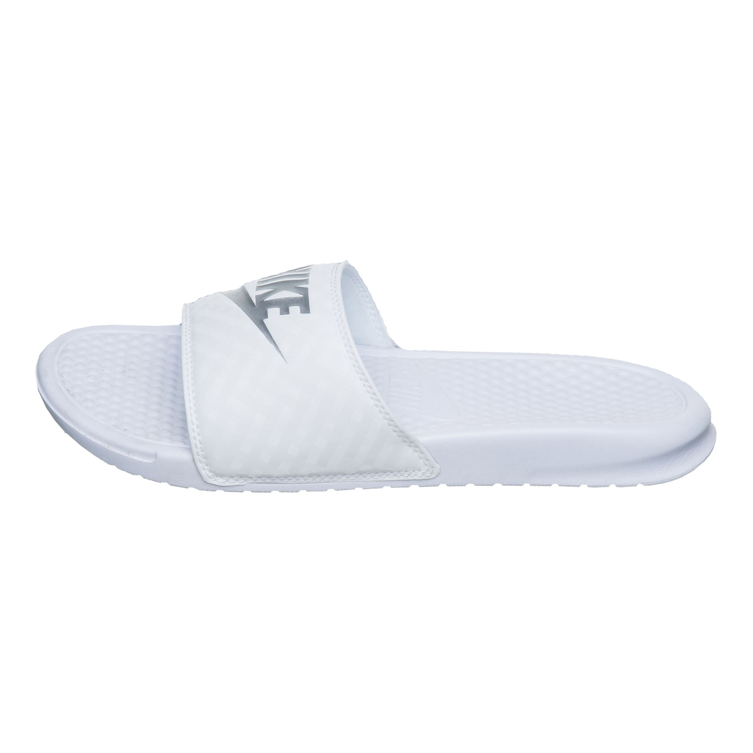 Nike just do cheap it slides white