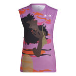 adidas Clothing adidas New York Unitefit SVL Tank Top Men-Violet,Multicoloured