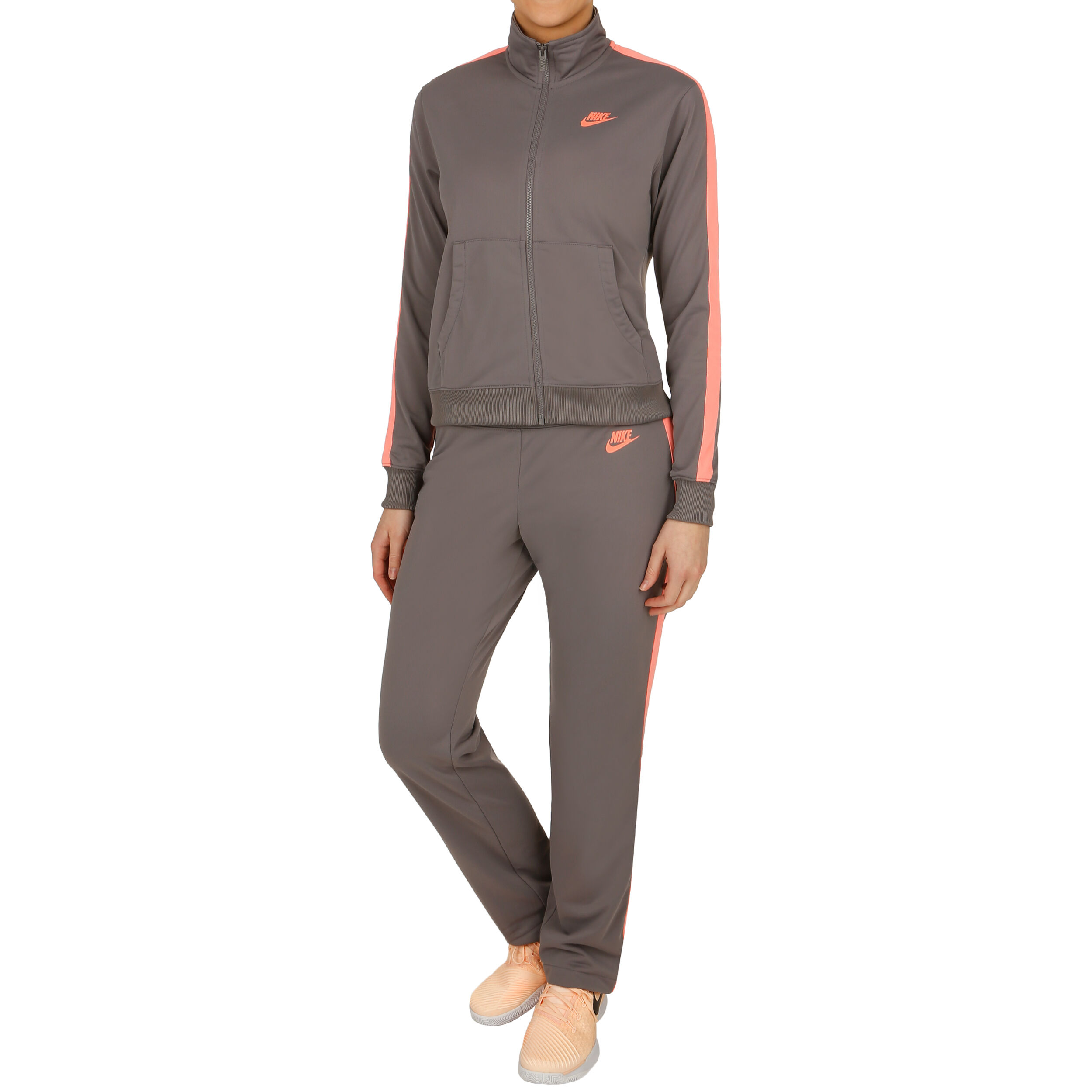 nike orange tracksuit