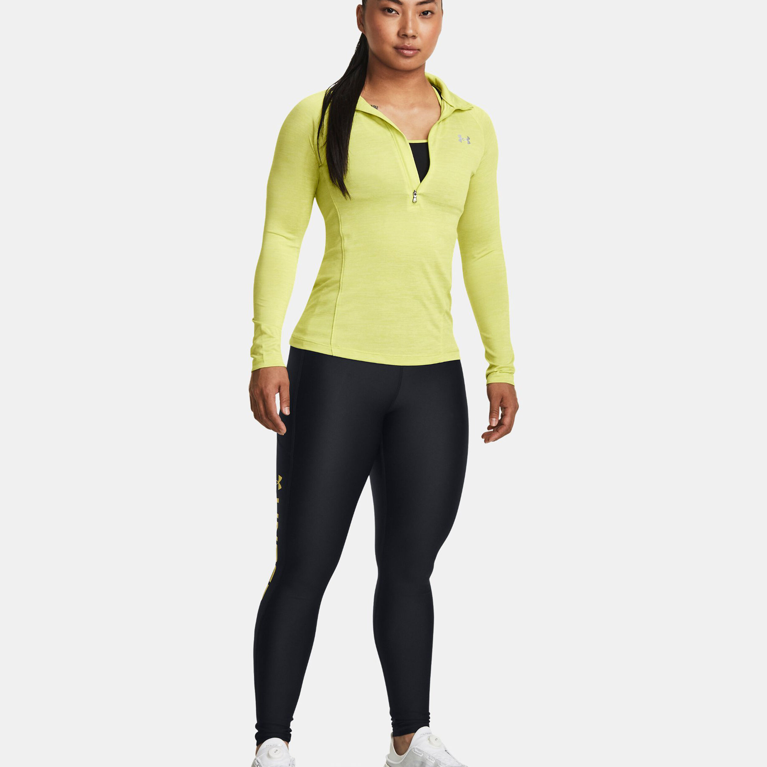 Under armour deals jackets yellow women