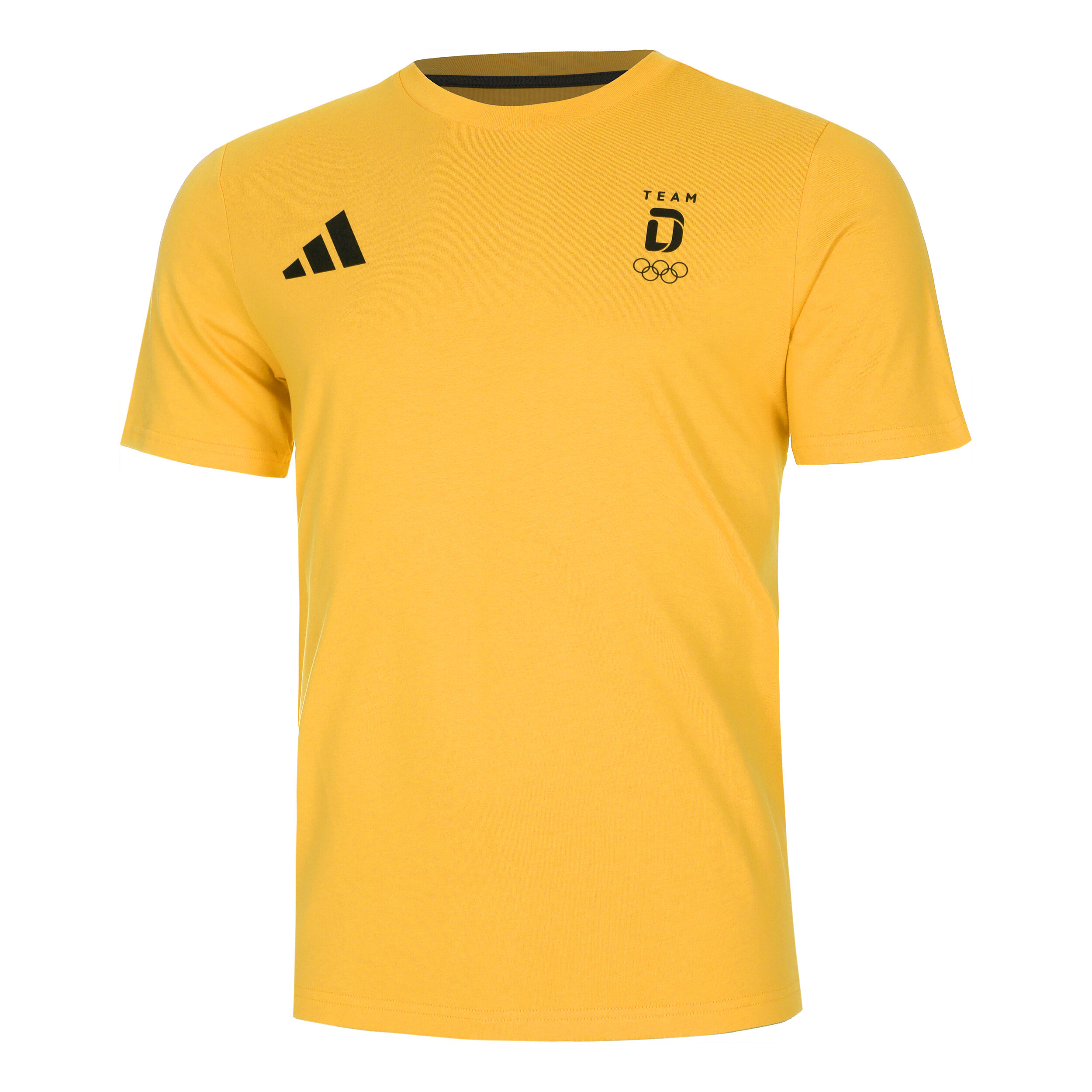 Mens yellow adidas shirt cheap